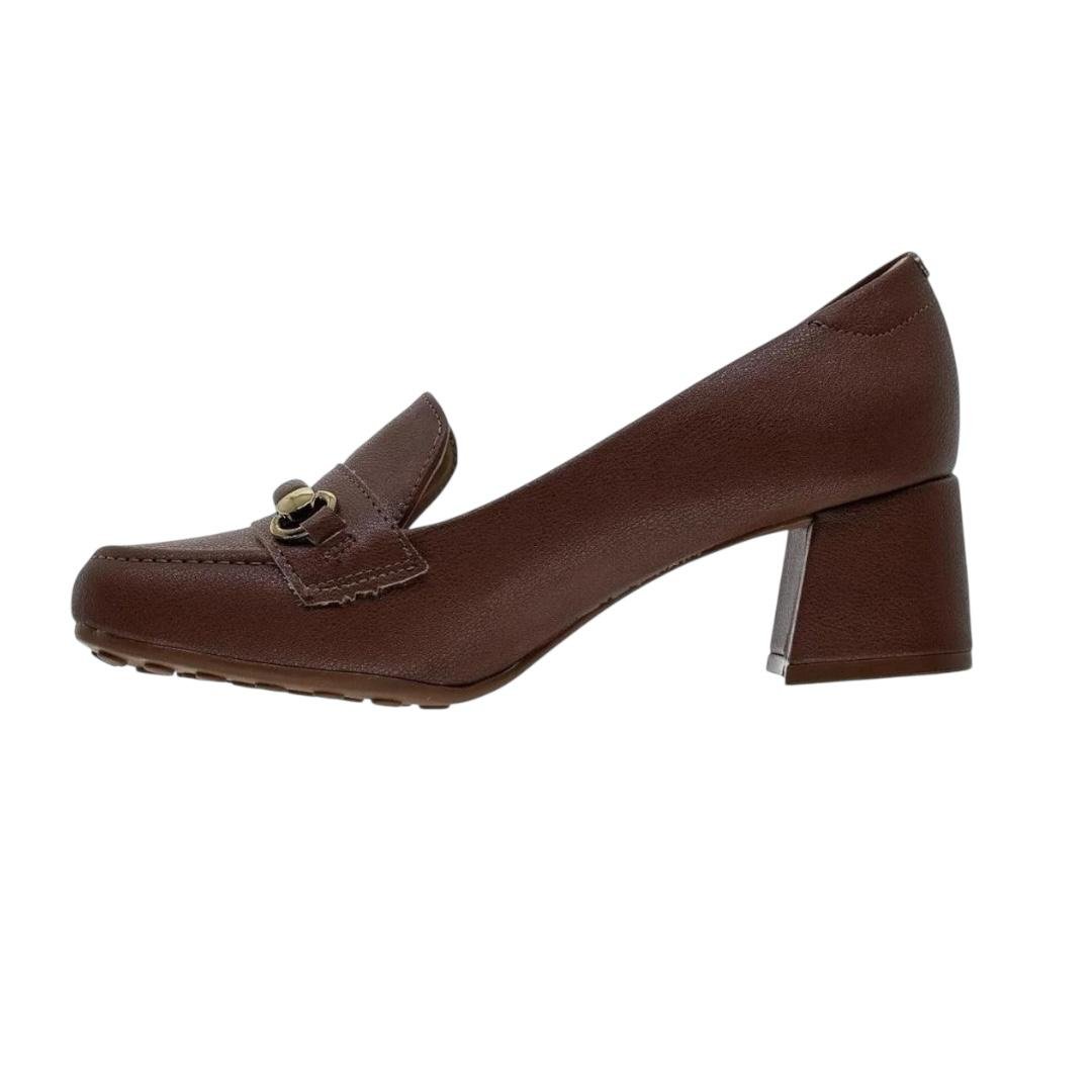 SAPATO MODARE MOCASSIM FEMININO SOCIAL 7373.118 MARROM Marrom 2
