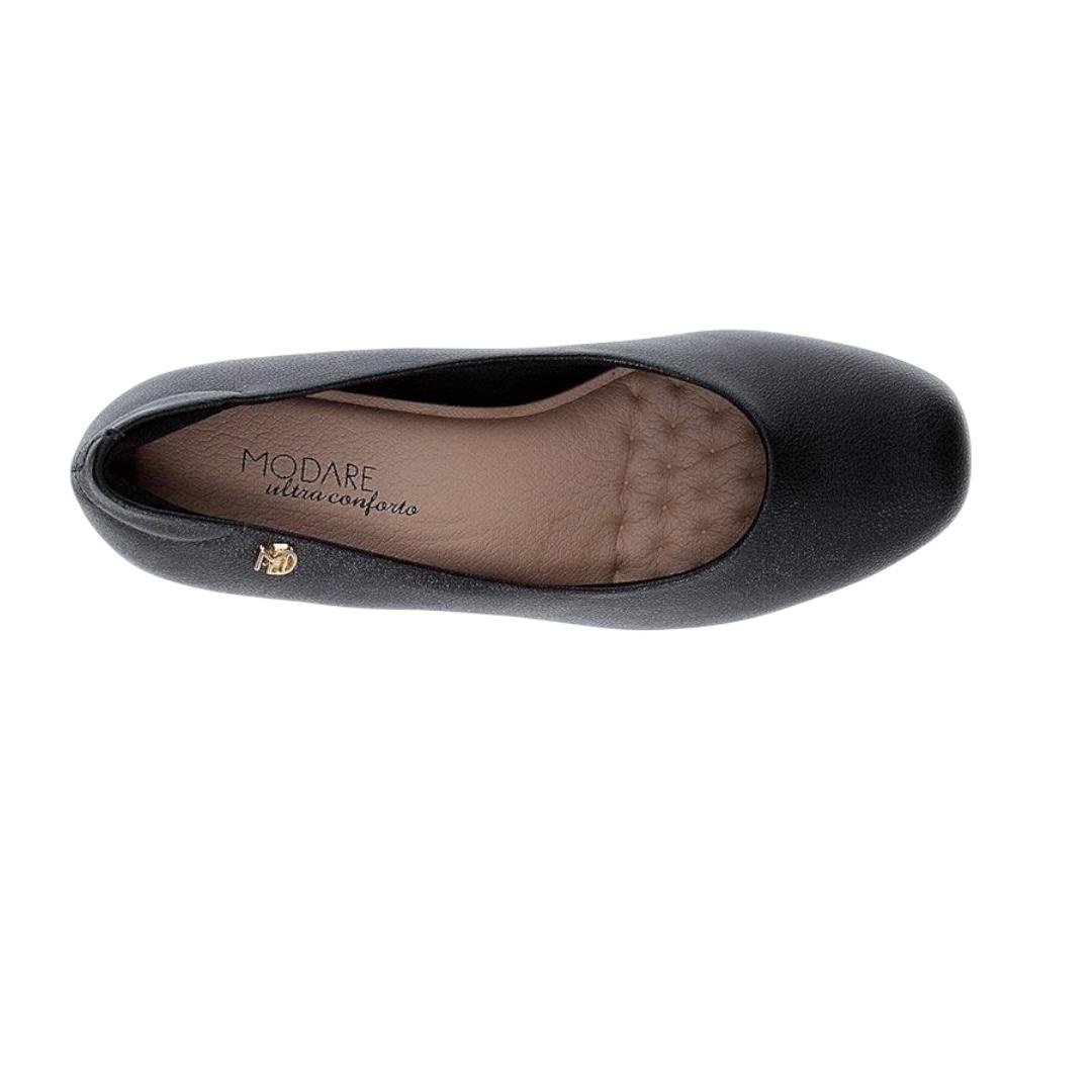 SAPATO MODARE FEMININO SALTO MEDIO SOCIAL 7373.100 PRETO Preto 3
