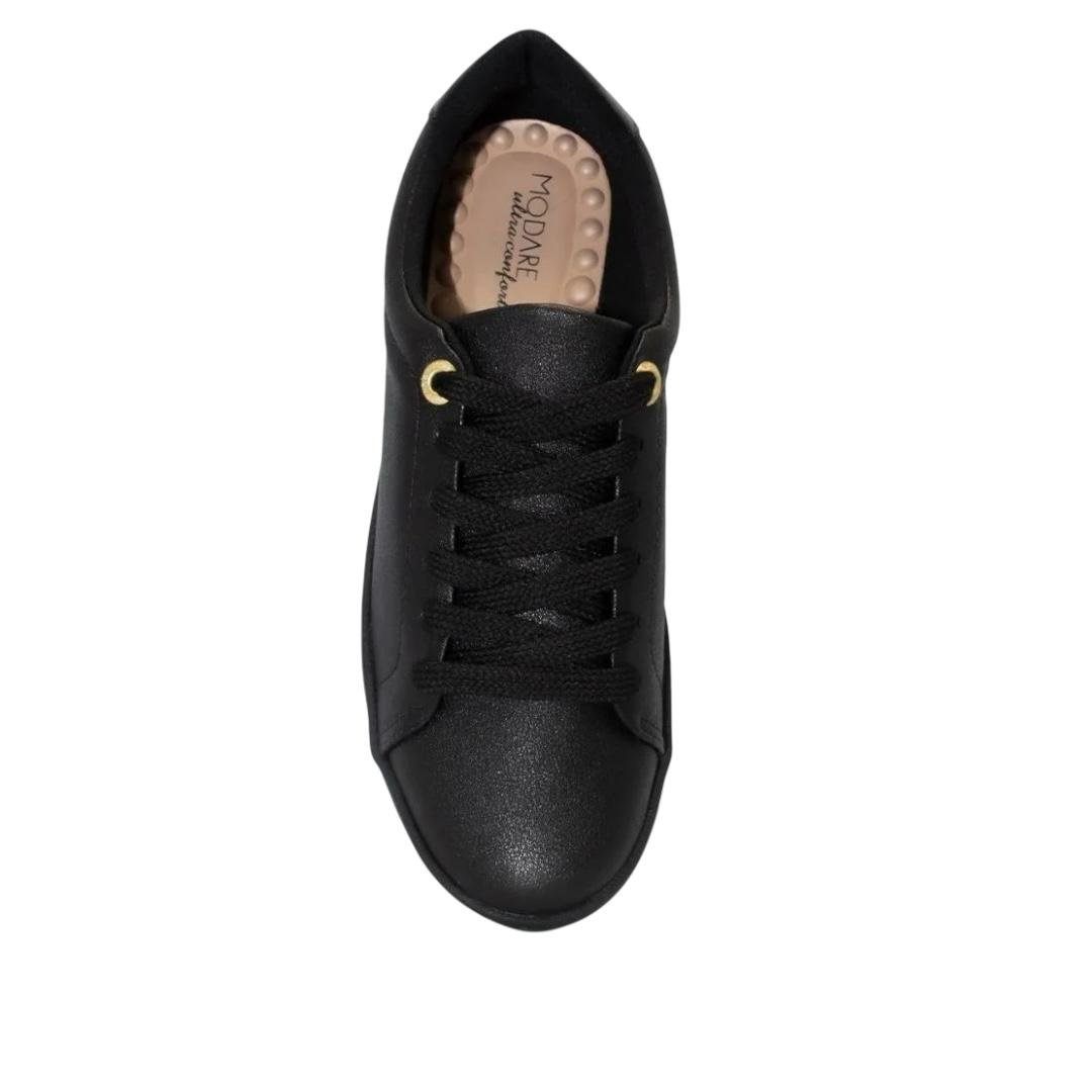 TENIS MODARE FEMININO FLATFORM CASUAL 7363.105 PRETO Preto 3