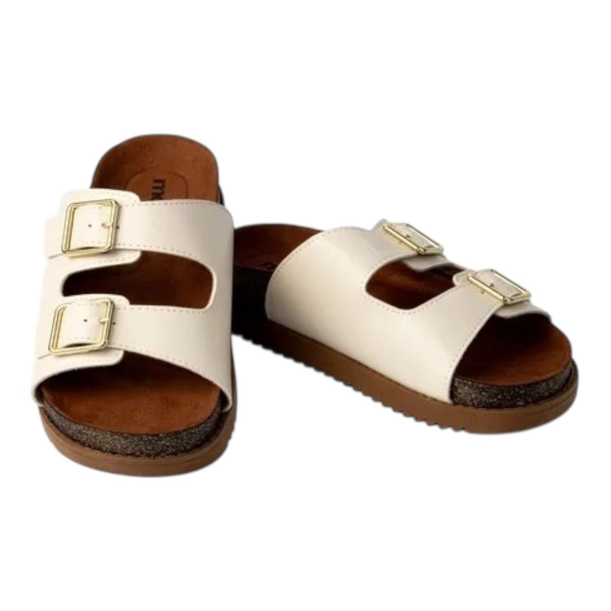 TAMANCO MOLECA FEMININO FLATFORM CASUAL 5500.105 OFF WHITE Off White 3