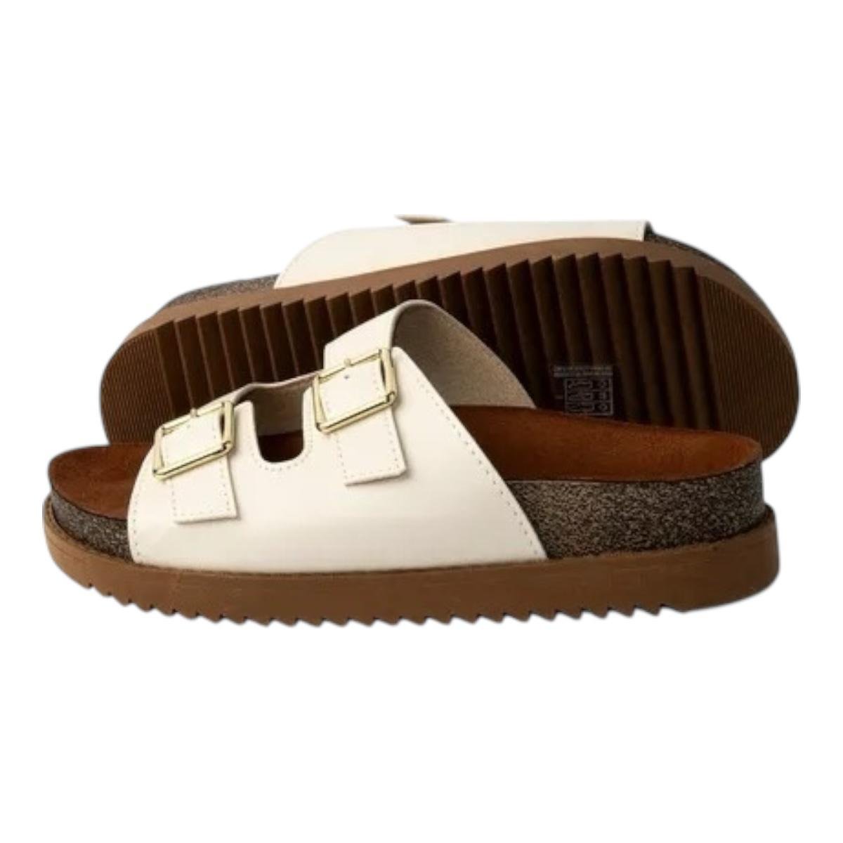 TAMANCO MOLECA FEMININO FLATFORM CASUAL 5500.105 OFF WHITE Off White 4