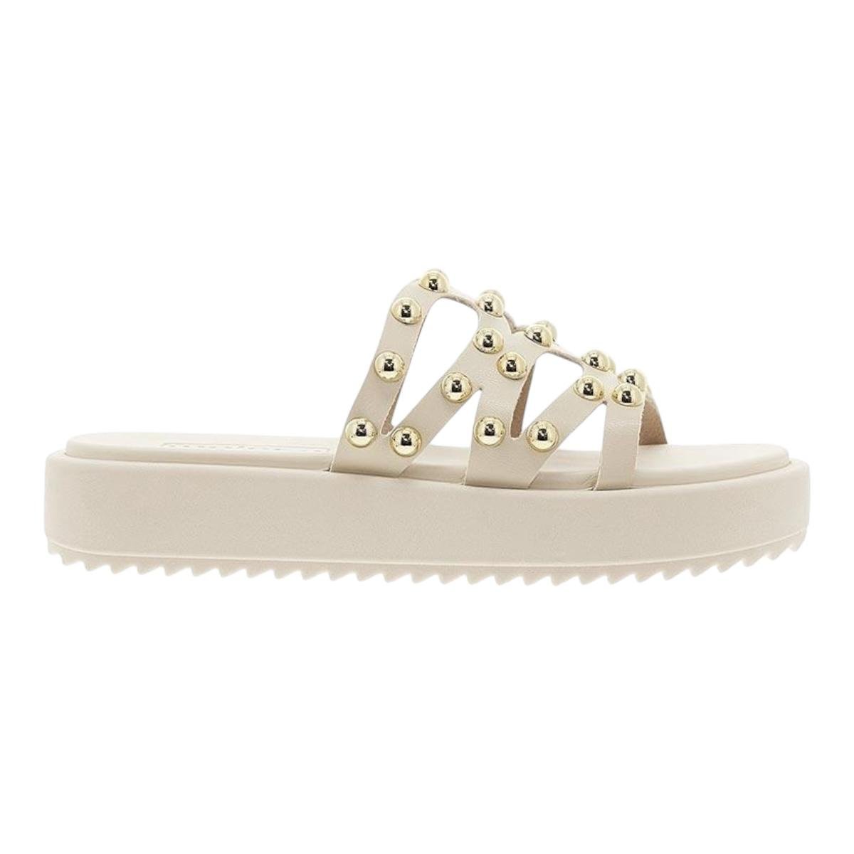 TAMANCO MOLECA FEMININO FLATFORM CASUAL 5489.121 OFF WHITE