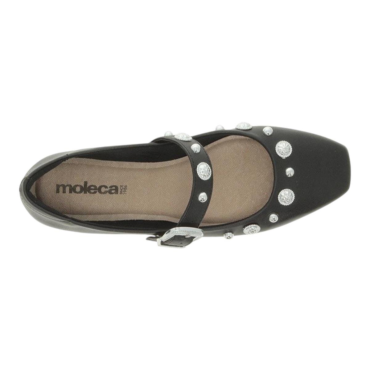 SAPATILHA MOLECA FEMININA FLAT CASUAL 5824.104 PRETO Preto 3