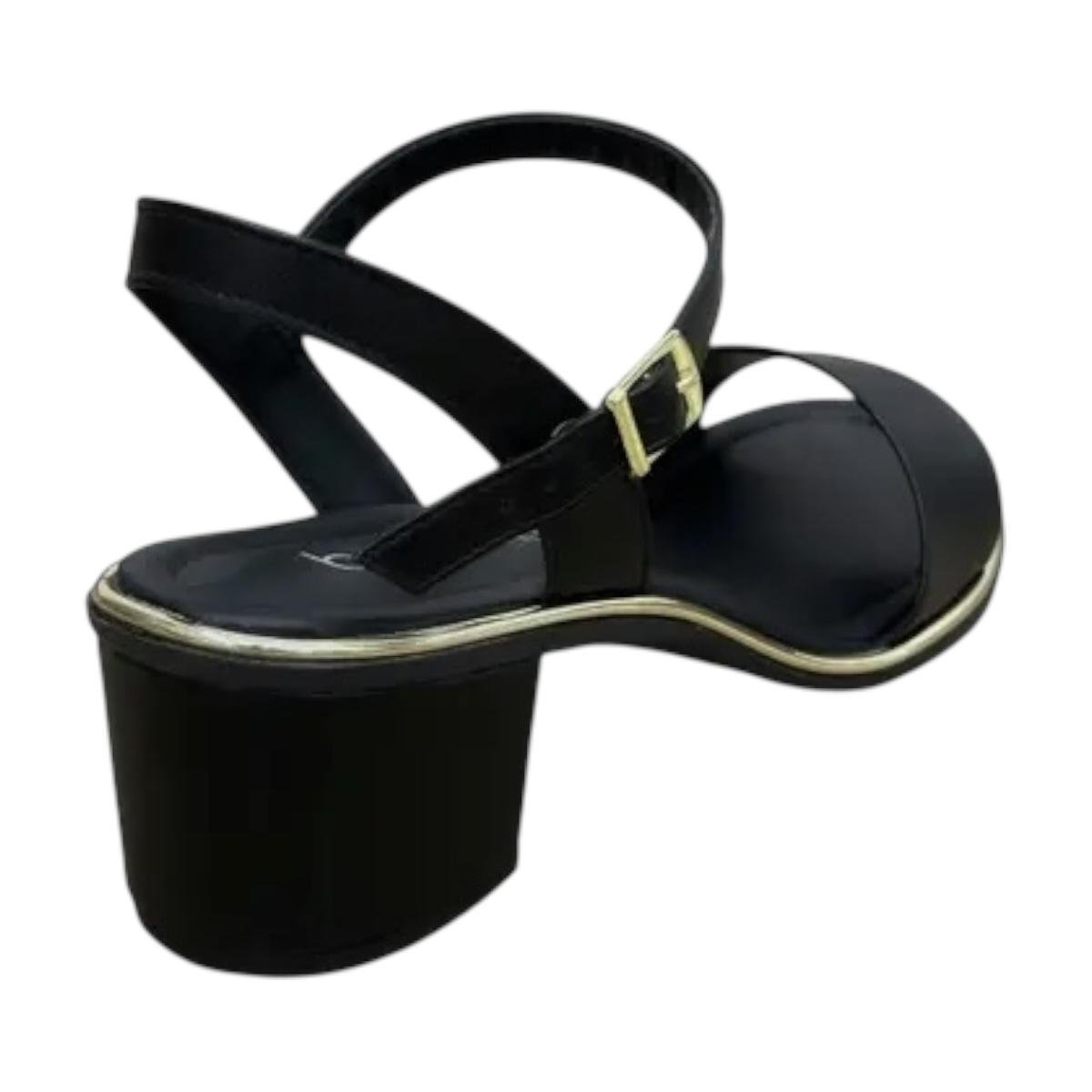 SANDALIA BEIRA RIO FEMININA SALTO BLOCO MEDIO CASUAL 8379.203 PRETO Preto 4