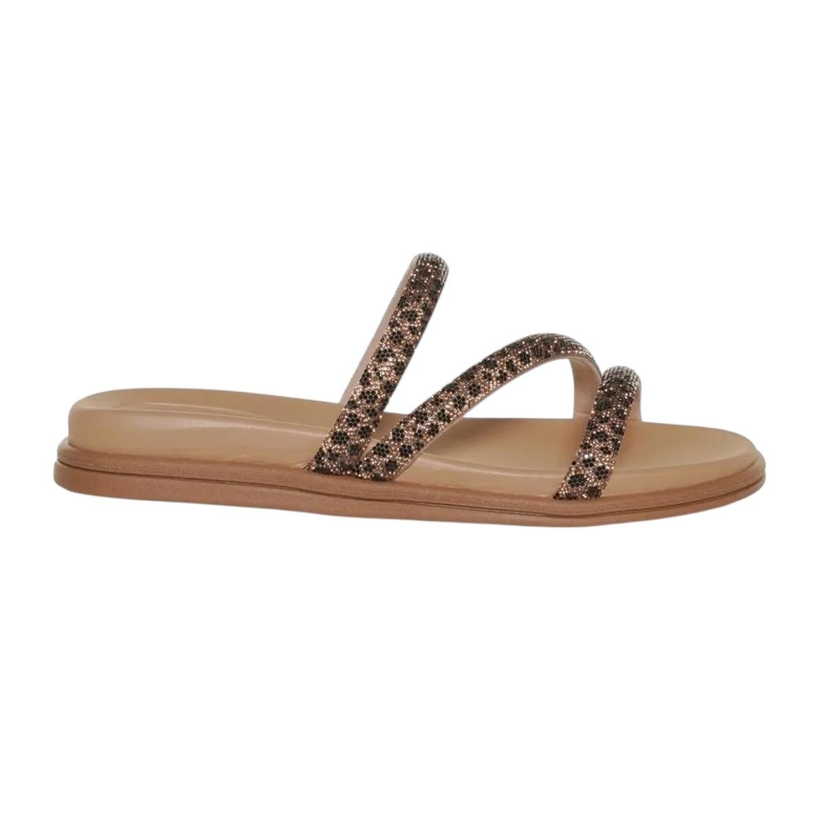 TAMANCO BEIRA RIO FEMININO FLATFORM CASUAL 8488.108 ONÇA OURO