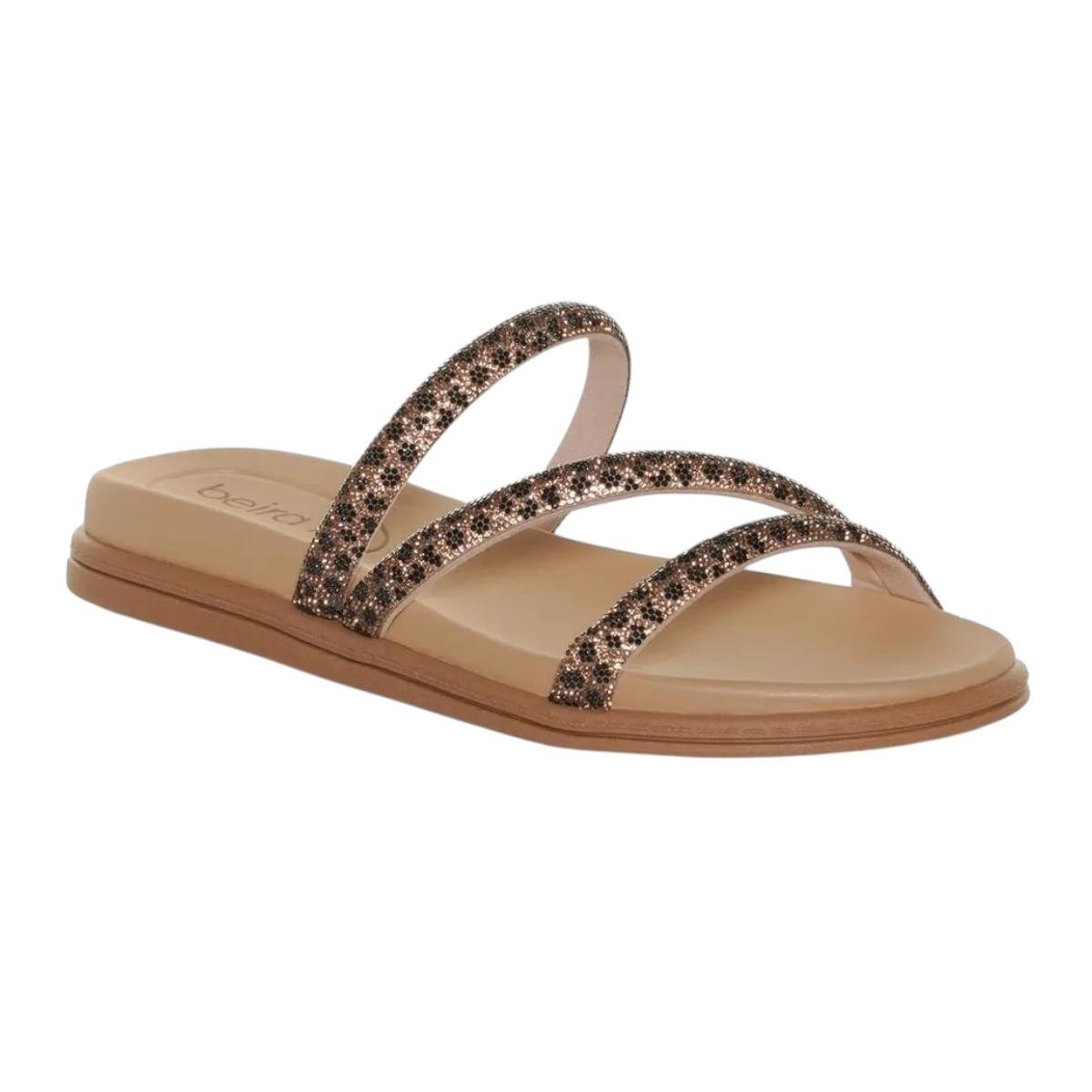 TAMANCO BEIRA RIO FEMININO FLATFORM CASUAL 8488.108 ONÇA OURO Dourado 2