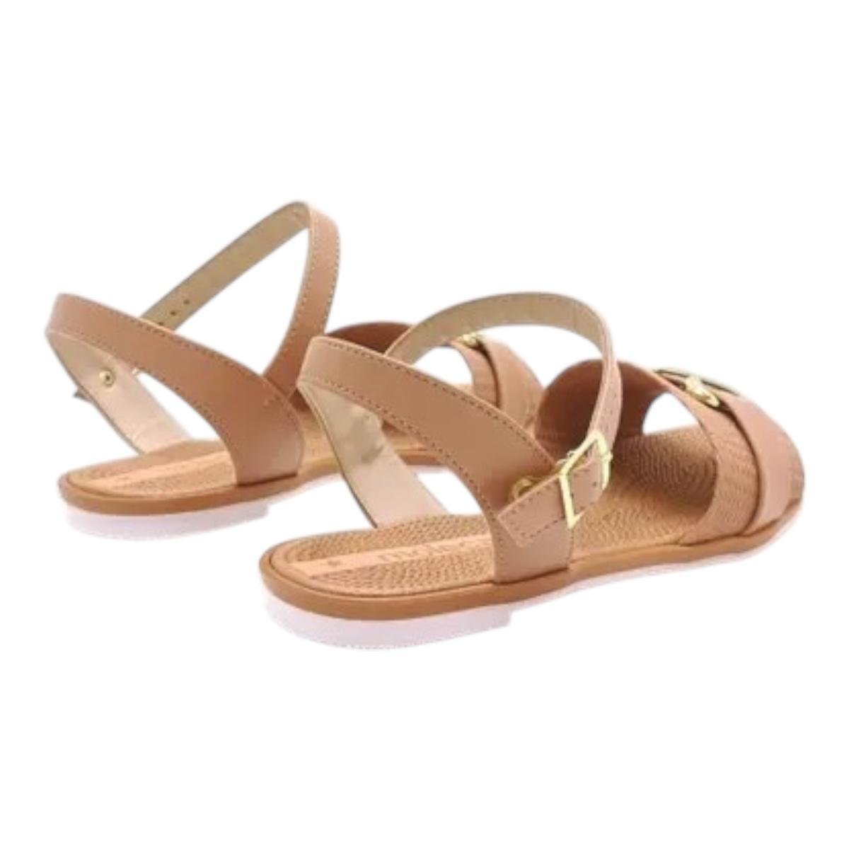 SANDALIA MOLECA FEMININA RASTEIRA CASUAL 5297.473 NUDE Nude 4