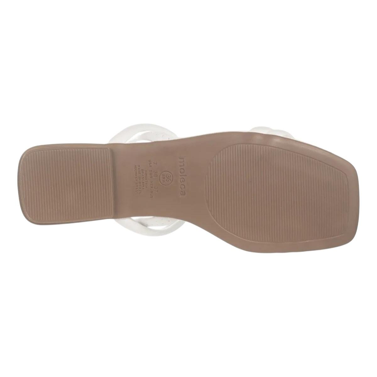 SANDALIA MOLECA FEMININA RASTEIRA CASUAL 5462.111 BRANCO Branco 4