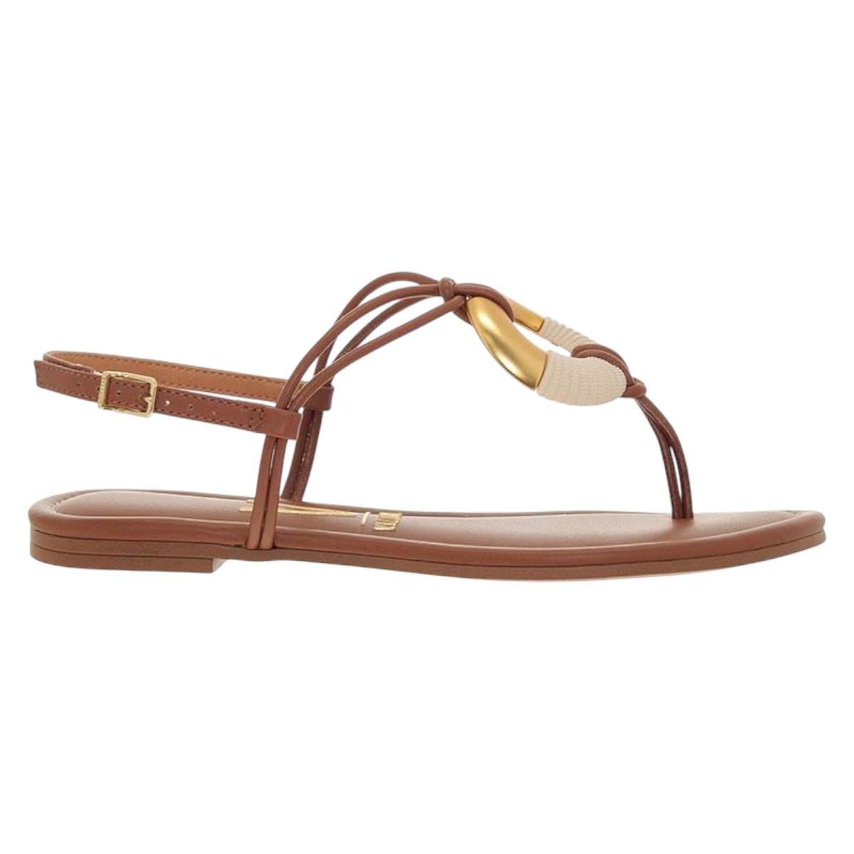 SANDALIA VIZZANO FEMININA RASTEIRA CASUAL 6371.1001 MARROM