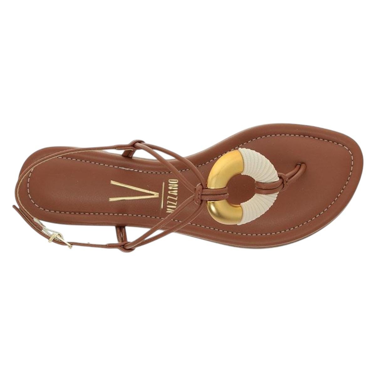 SANDALIA VIZZANO FEMININA RASTEIRA CASUAL 6371.1001 MARROM Marrom 3