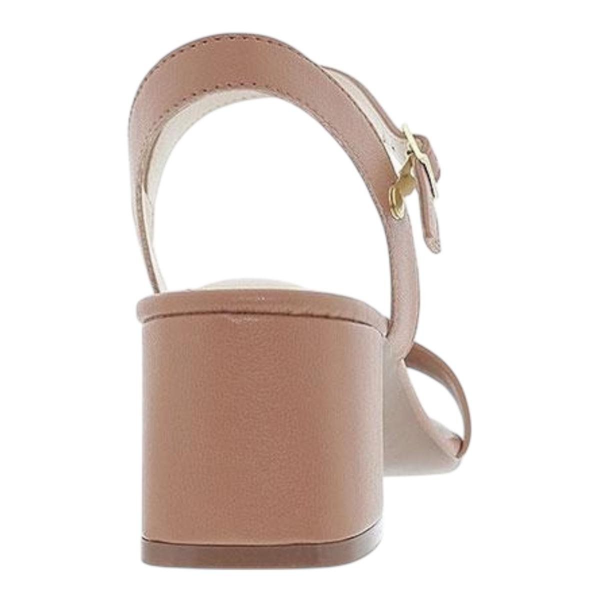 SANDALIA MOLECA FEMININA SALTO BLOCO CASUAL 5496.101 CARAMELO Nude 5