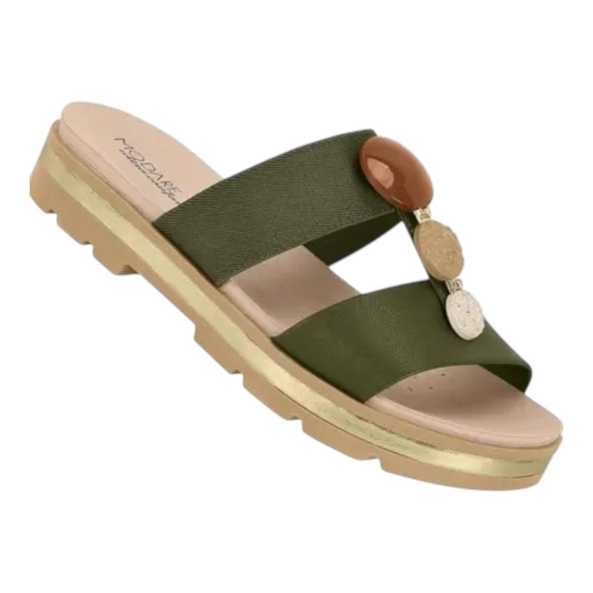 TAMANCO MODARE FEMININO FLATFORM CASUAL 7132.138 VERDE Verde 2