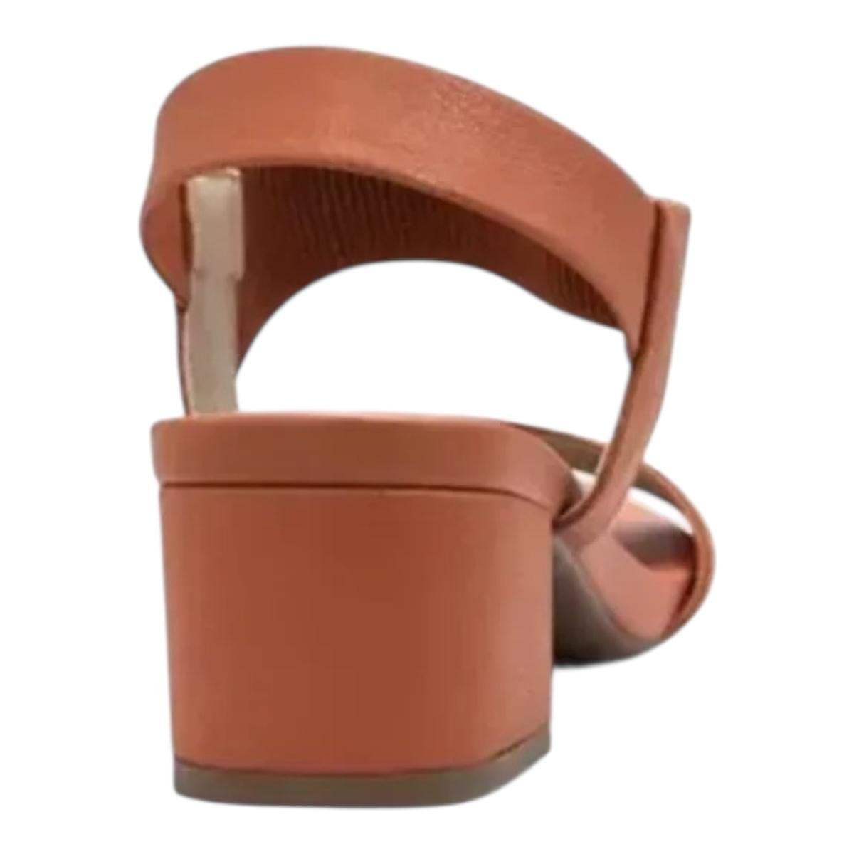 SANDALIA MODARE FEMININA SALTO BLOCO CASUAL 7187.100 MARROM Marrom 4