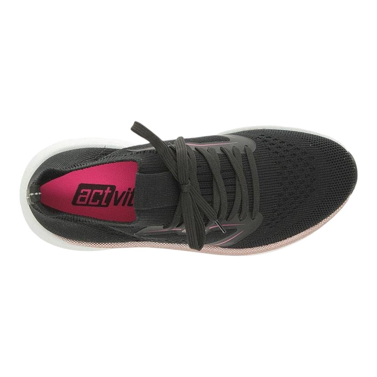 TENIS ACTVITTA FEMININO RUNNING CONFORTO 4849.202 PRETO Preto 3