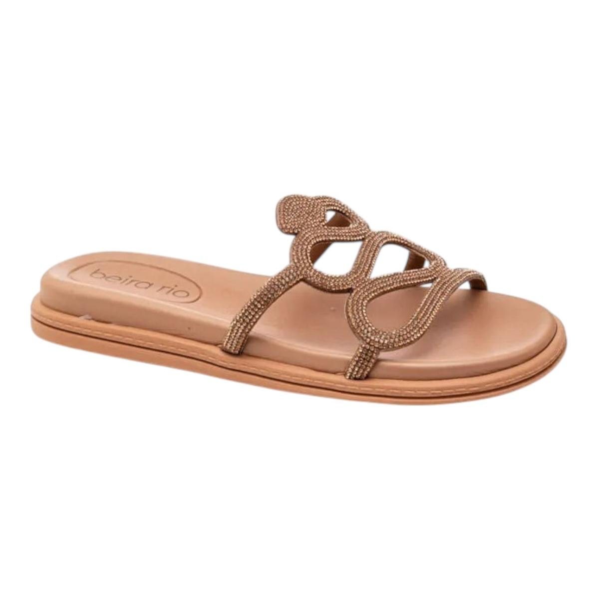 TAMANCO BEIRA RIO FEMININO FLATFORM CASUAL 8488.128 NUDE