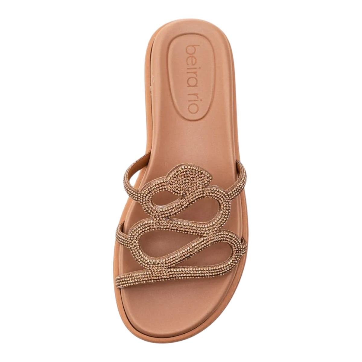 TAMANCO BEIRA RIO FEMININO FLATFORM CASUAL 8488.128 NUDE Bege 2