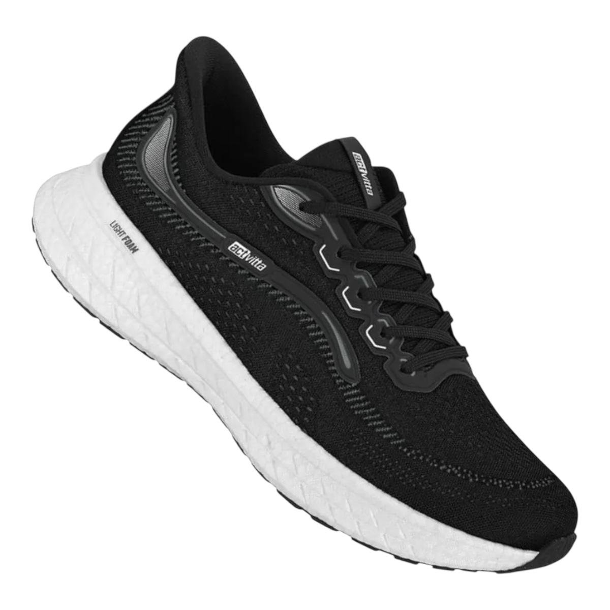 TENIS ACTVITTA MASCULINO RUNNING CONFORTO 4931.115 PRETO Preto 2