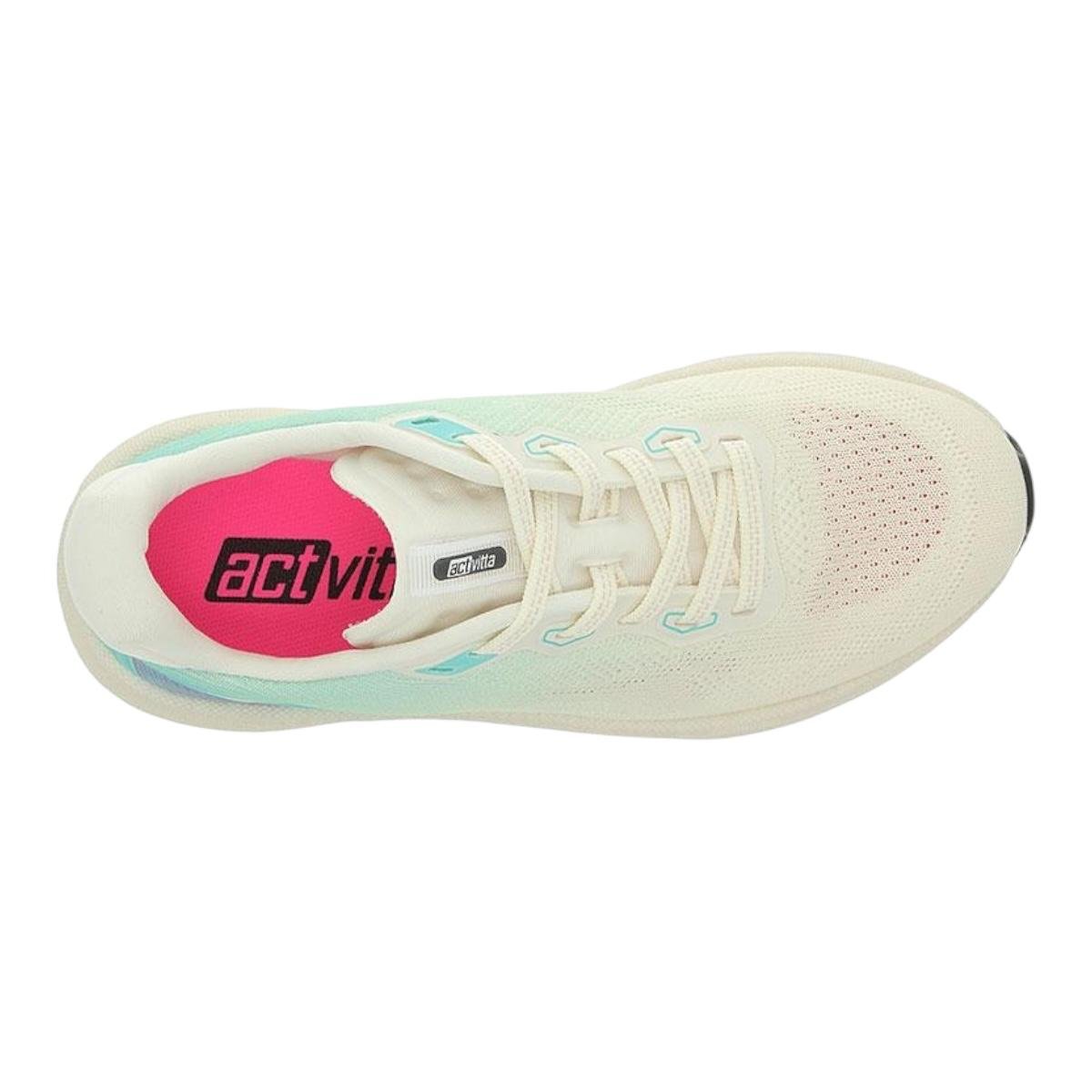 TENIS ACTVITTA FEMININO RUNNING CONFORTO 4849.303 CREME Creme 3