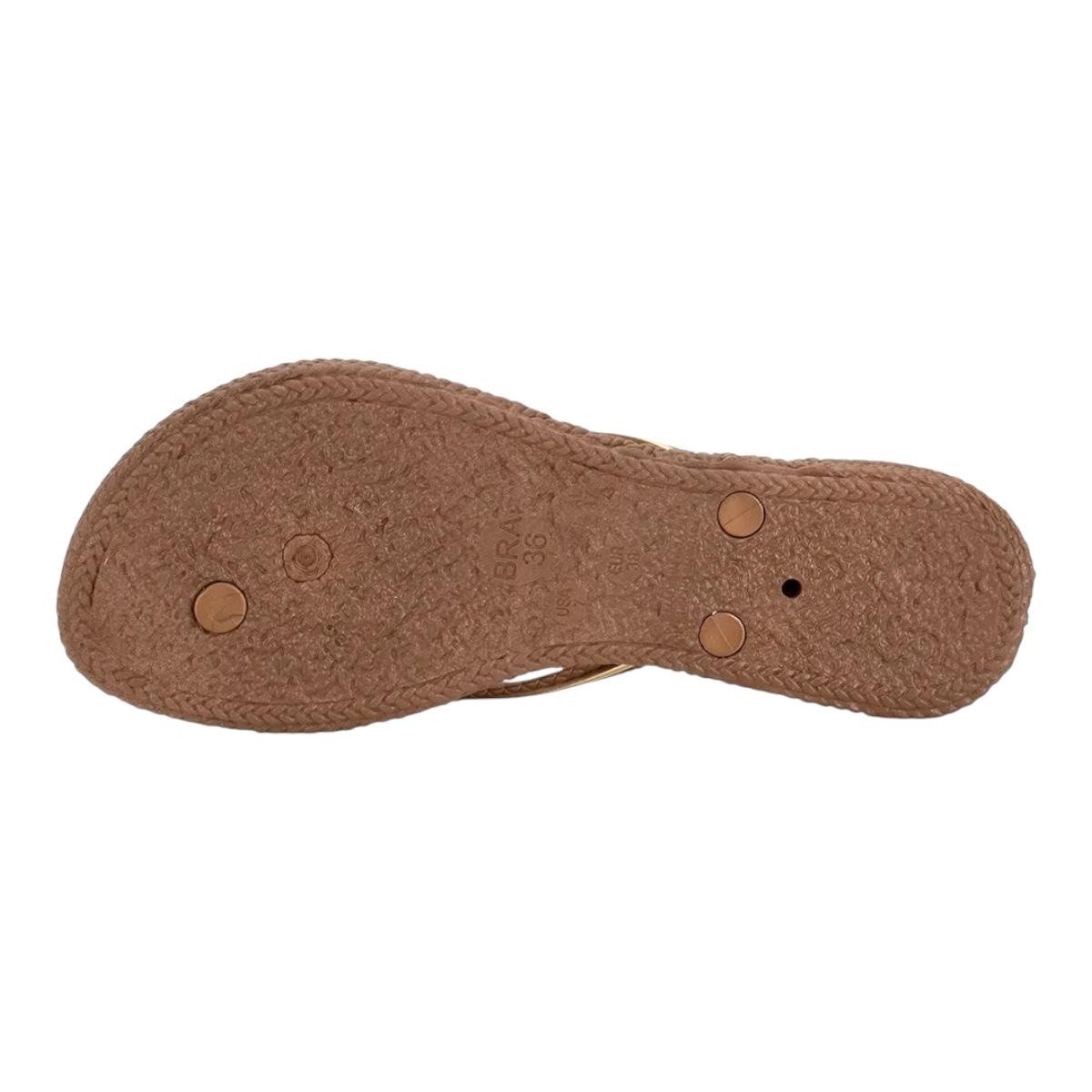 CHINELO TERRA &amp; AGUA FEMININO RASTEIRO CASUAL 240713 MARROM Marrom 4