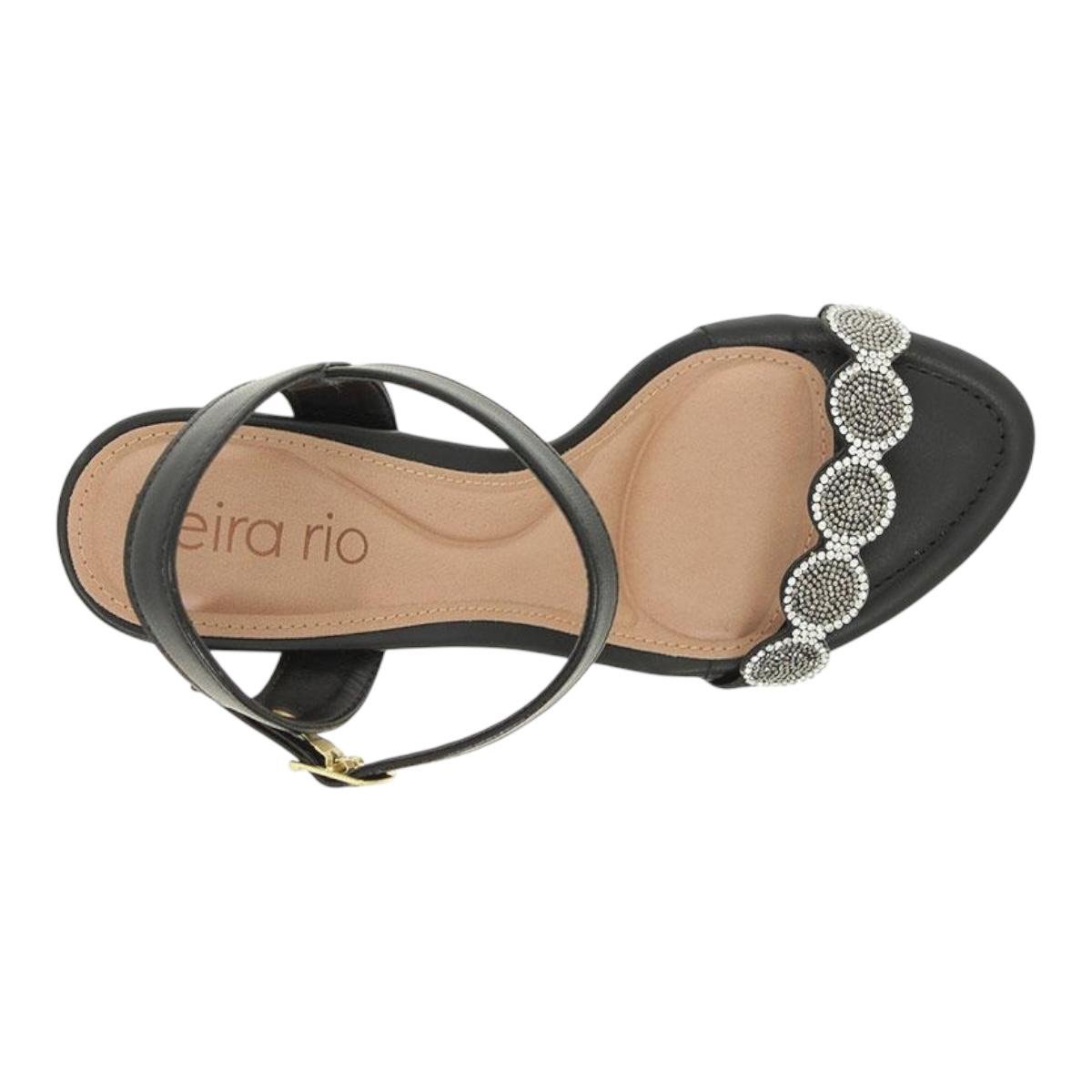 SANDALIA BEIRA RIO FEMININA SALTO BLOCO MEDIO CASUAL 8280.690 PRETO Preto 3