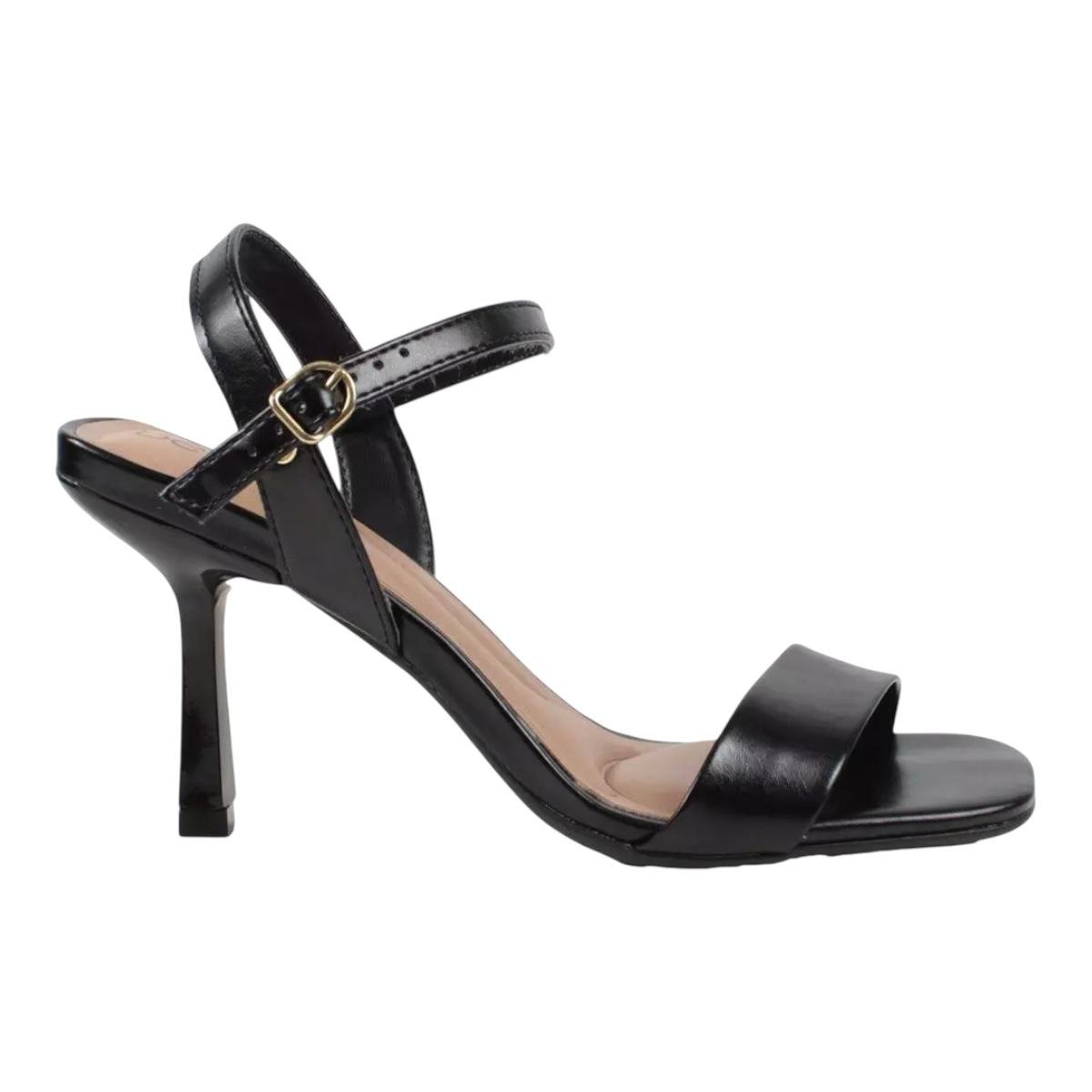 SANDALIA BEIRA RIO FEMININA SALTO MEDIO CASUAL 8490.315 PRETO