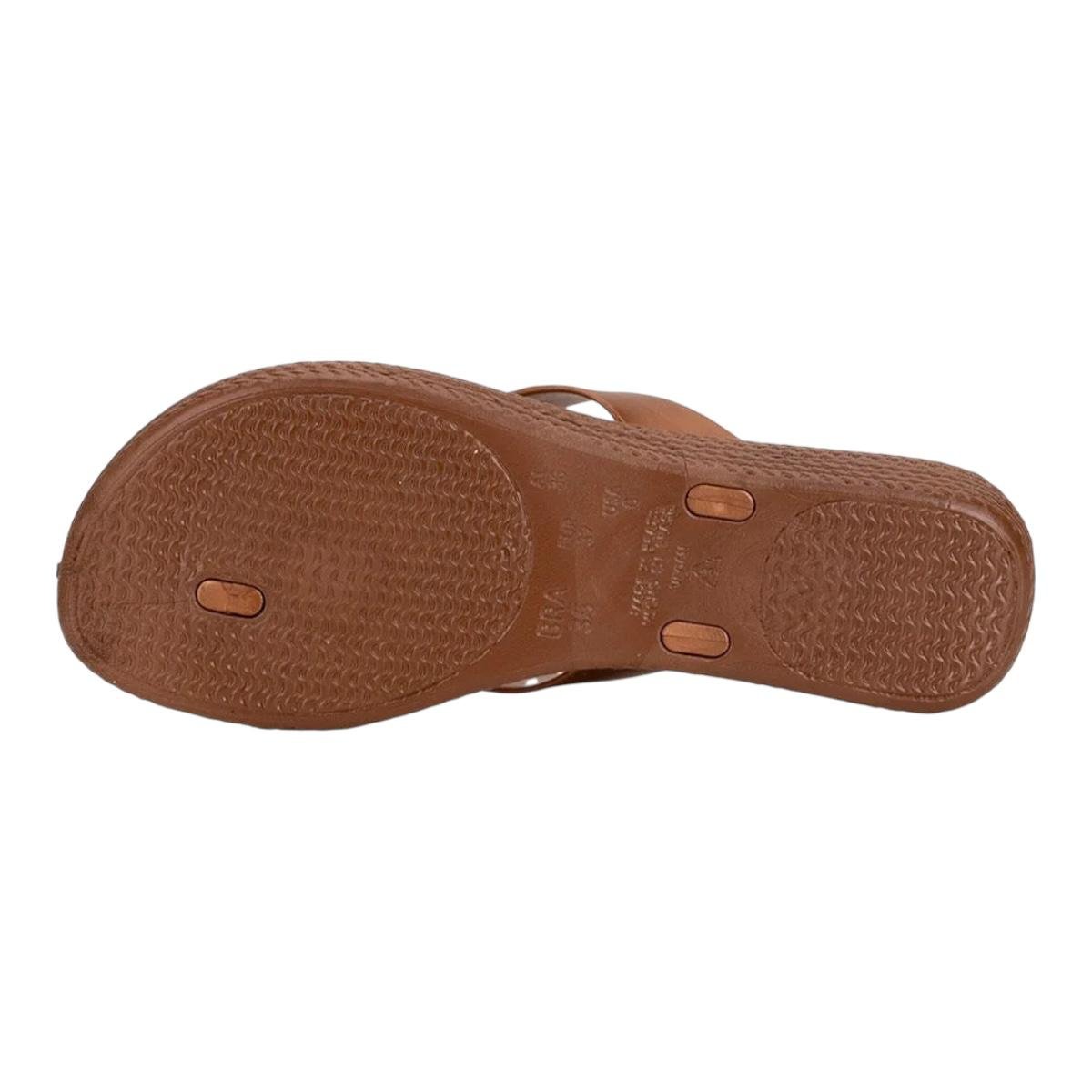 TAMANCO TERRA &amp; AGUA FEMININO FLAT CASUAL 210012 MARROM Marrom 4