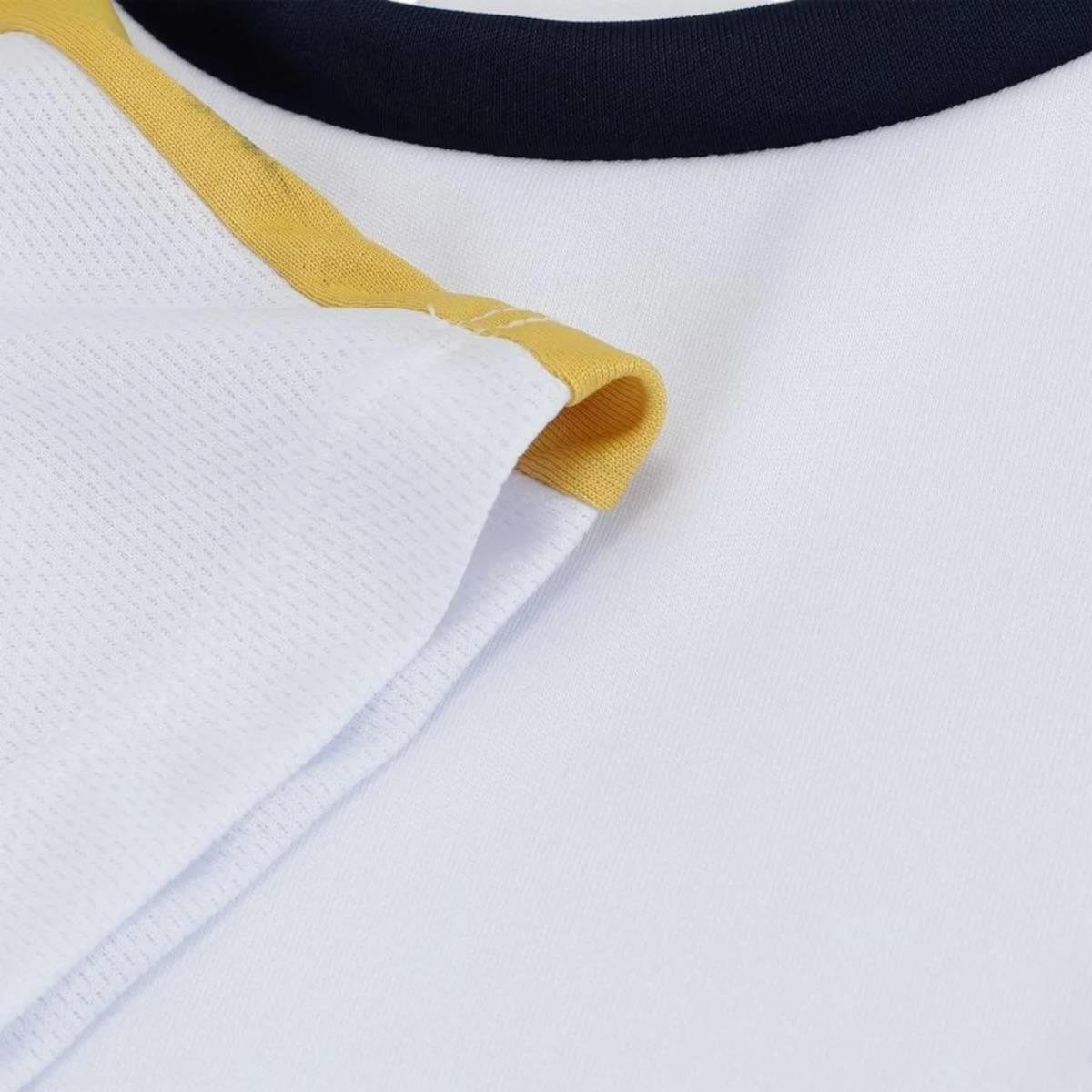 CAMISETA BALBOA MASCULINO CASUAL DRY FIT REAL MADRID I14731RM BRANCO Branco 4