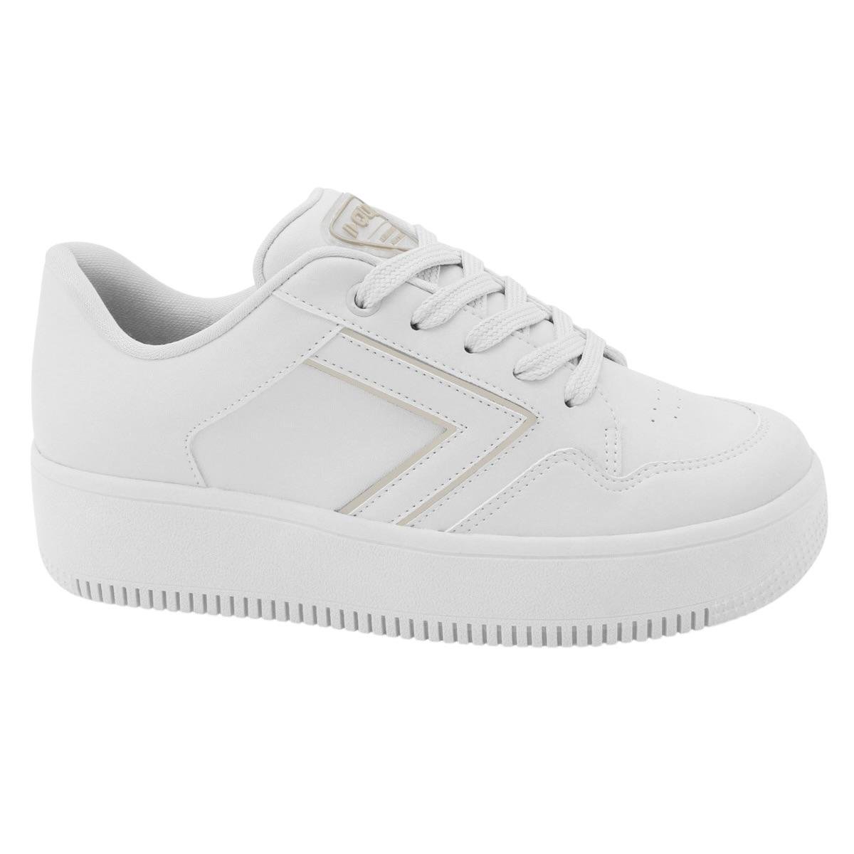 TENIS QUIZ FEMININO PLATAFORMA CASUAL 69-1742-72 OFF WHITE