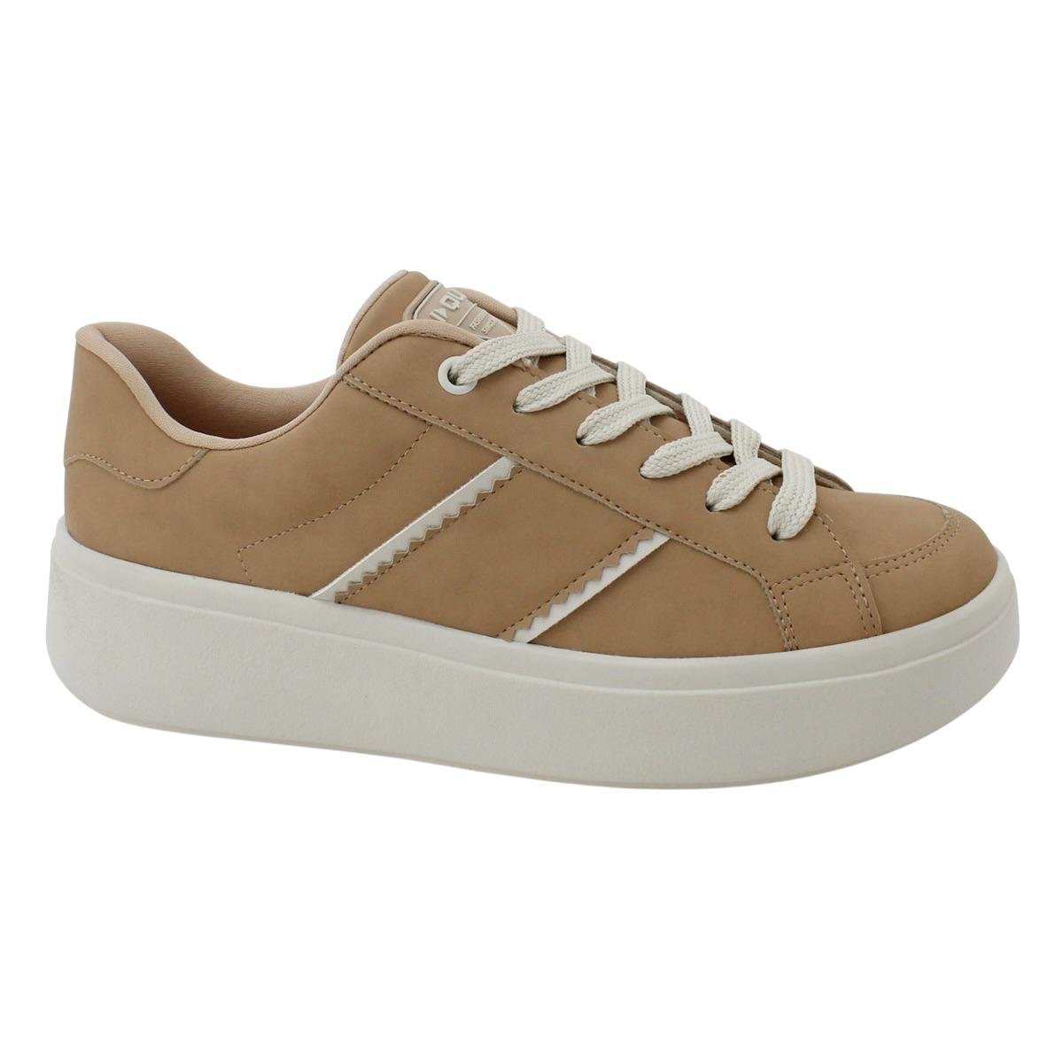 TENIS QUIZ FEMININO PLATAFORMA CASUAL 69-1977-12 NUDE
