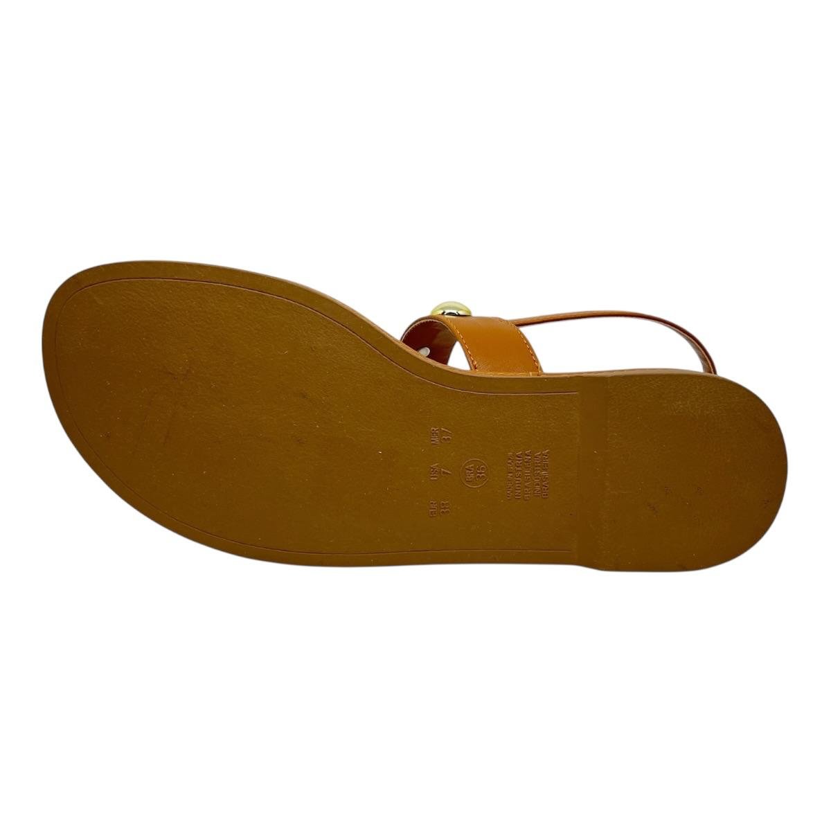 SANDALIA QUIZ FEMININA RASTEIRA CASUAL 69-1931-57 CARAMELO Marrom 4