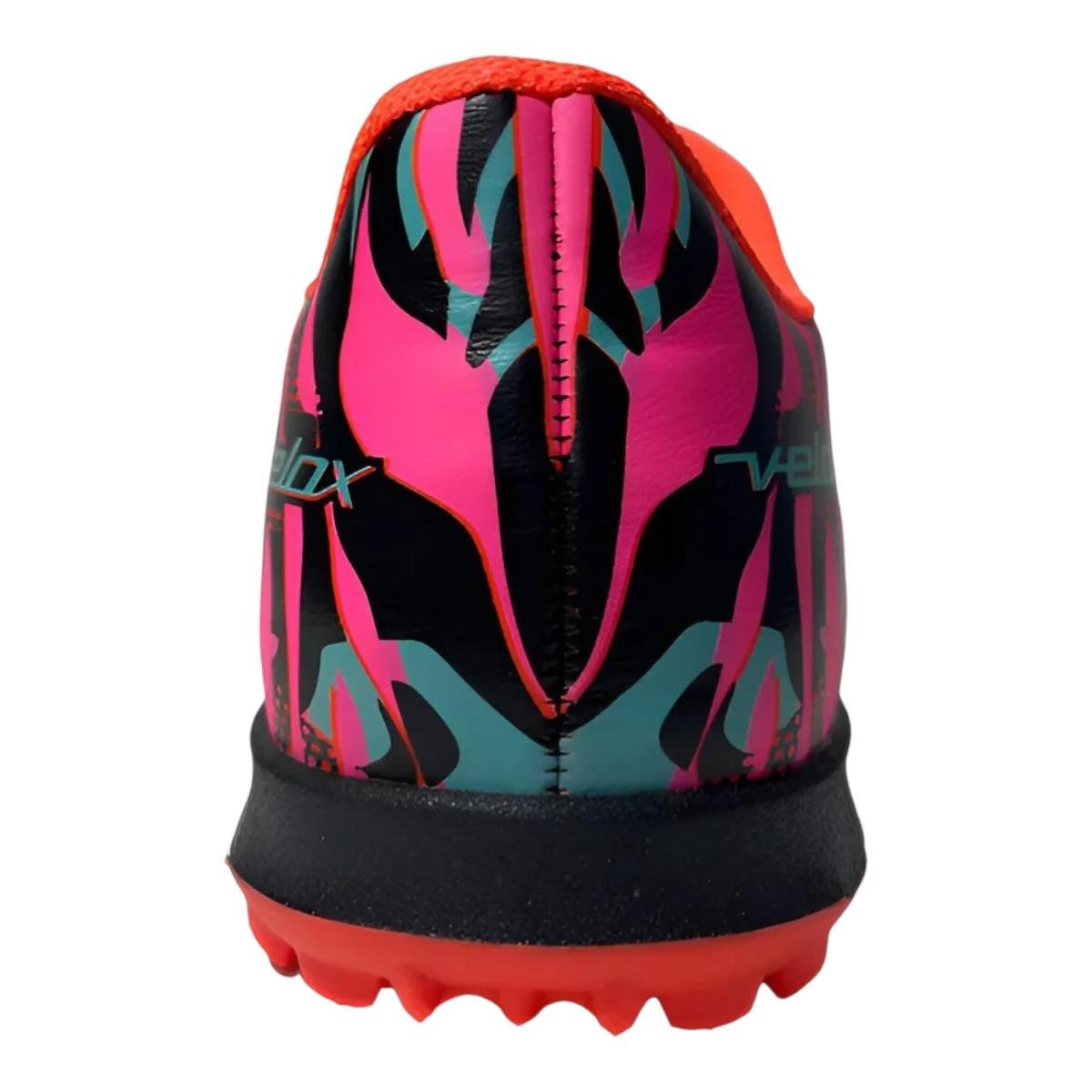 CHUTEIRA OXN MASCULINO VELOX 6 SOCIETY 422 LARANJA Laranja/Rosa 3