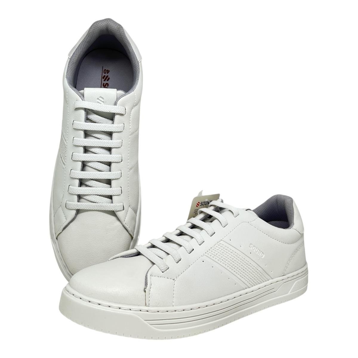 SAPATENIS SOUND MASCULINO CALCE FACIL CASUAL SE263 BRANCO Branco 3