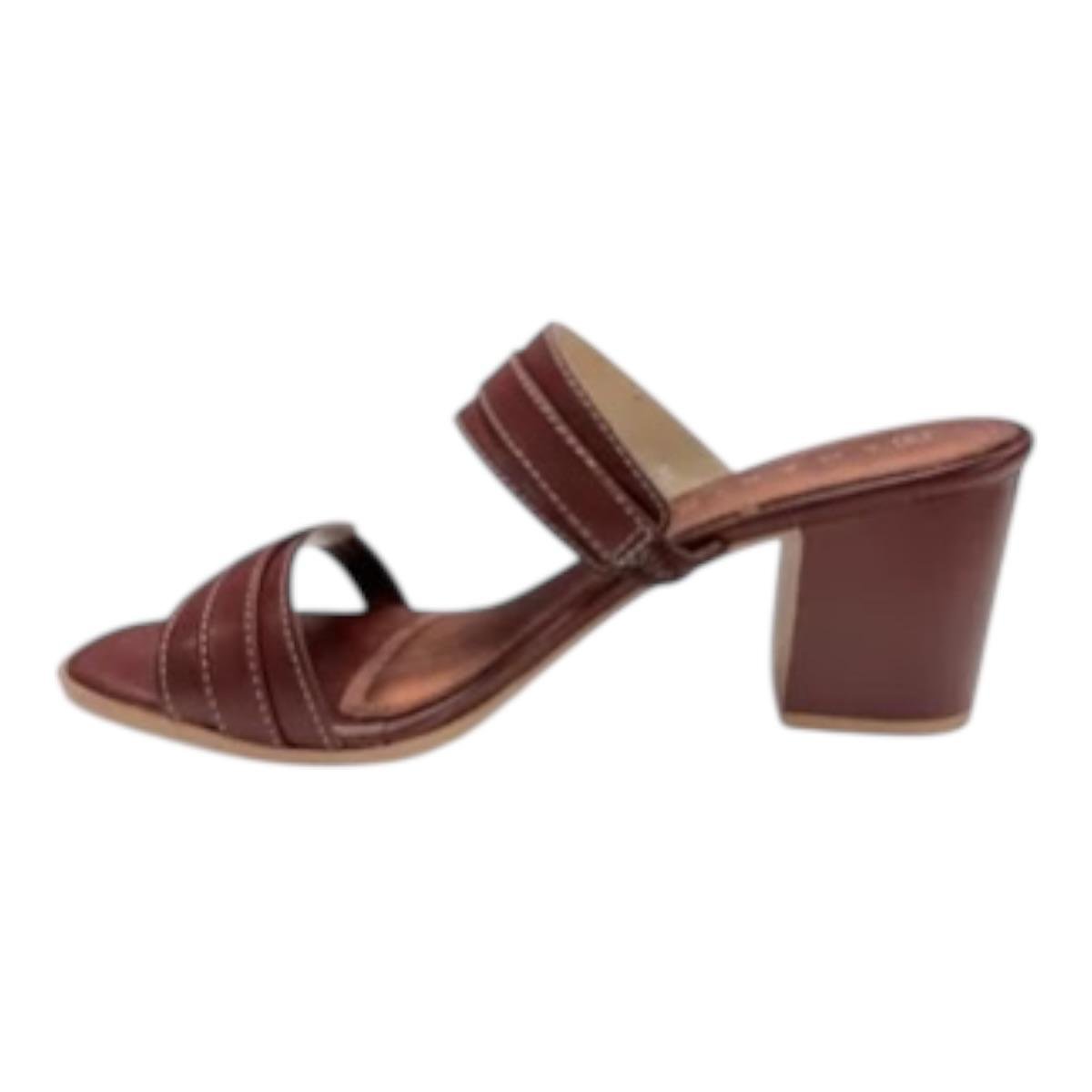 TAMANCO RAMARIM FEMININO SALTO MEDIO CASUAL 25-31101 MARROM Marrom 4