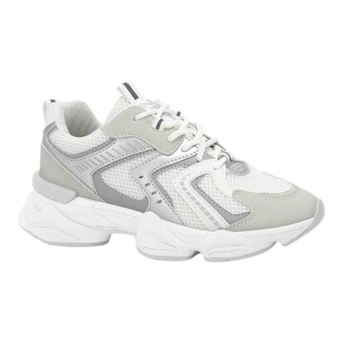 TENIS RAMARIM FEMININO PLATAFORMA CASUAL 25-90131 BRANCO