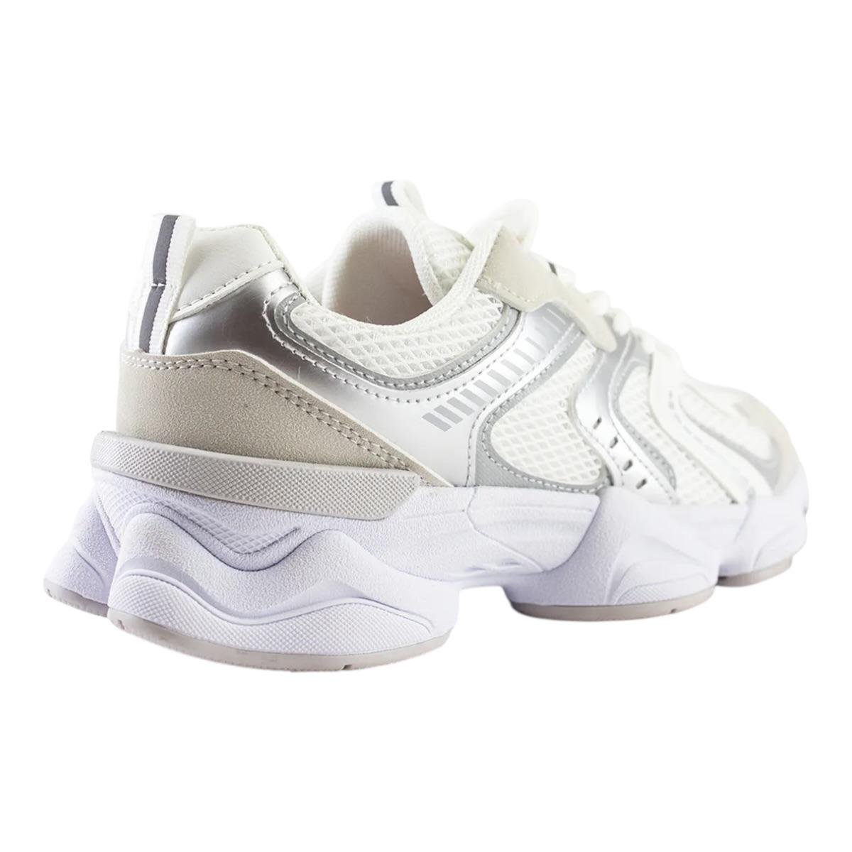 TENIS RAMARIM FEMININO PLATAFORMA CASUAL 25-90131 BRANCO Branco 4