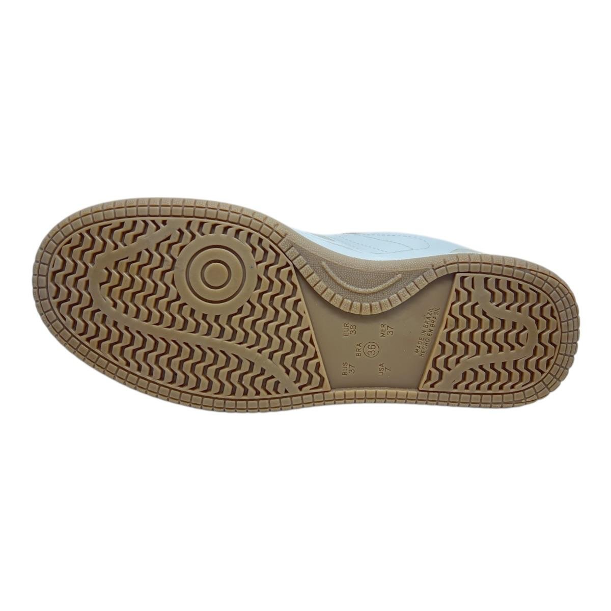 TENIS RAMARIM FEMININO PLATAFORMA CASUAL 25-63101 BEGE Bege 4