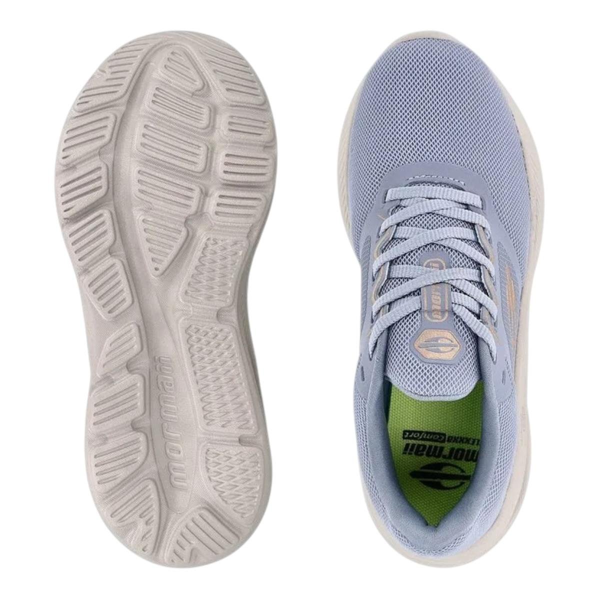 TENIS MORMAI FEMININO RUNNING CONFORTO CONNECT 204112 AZUL Azul 2