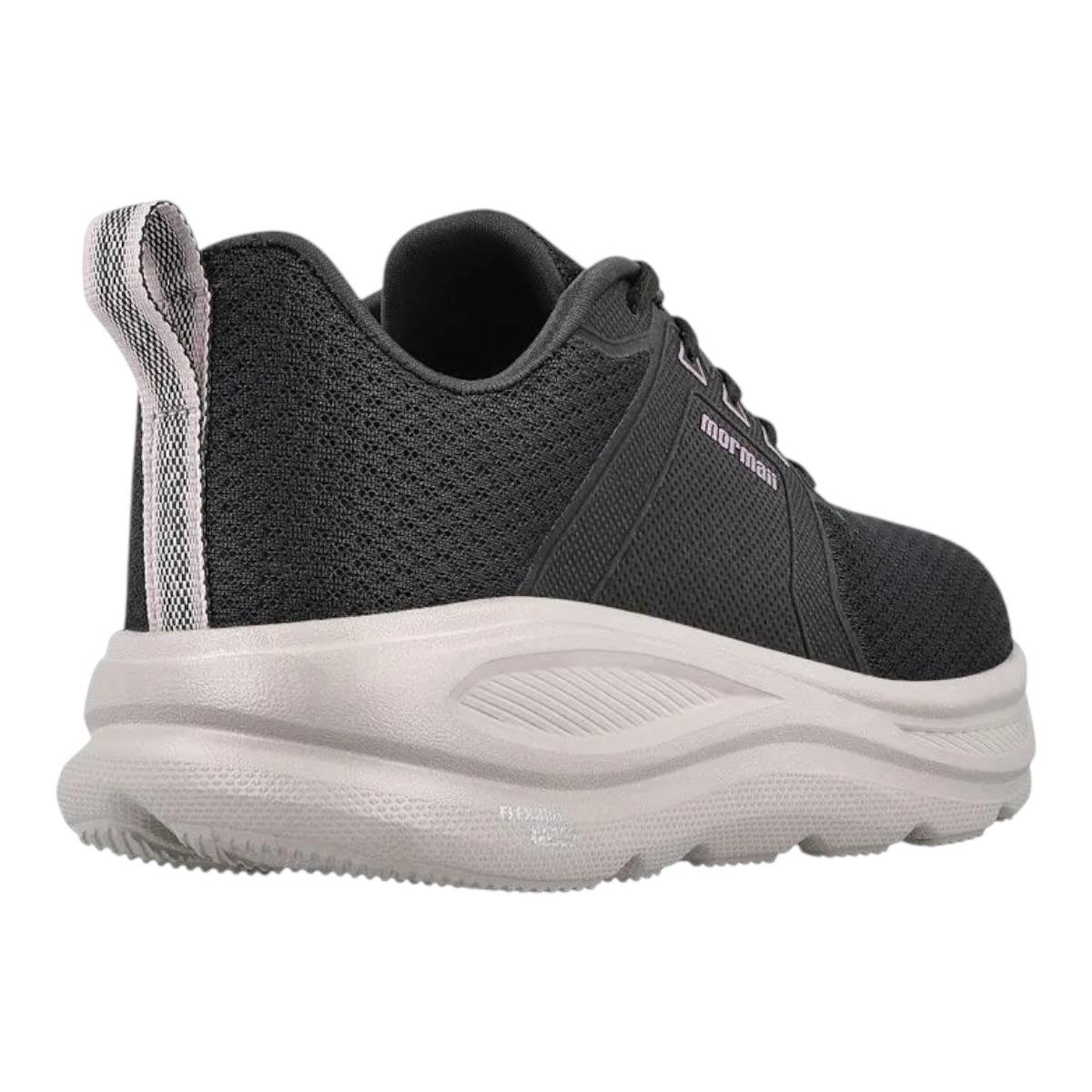 TENIS MORMAI FEMININO RUNNING CONFORTO WIDE 204105 PRETO Preto 3