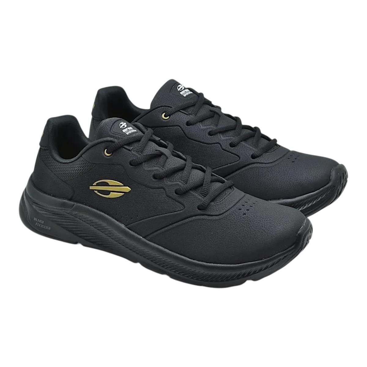 TENIS MORMAI MASCULINO RUNNING CONFORTO FREE RUN 204113 PRETO Preto 2
