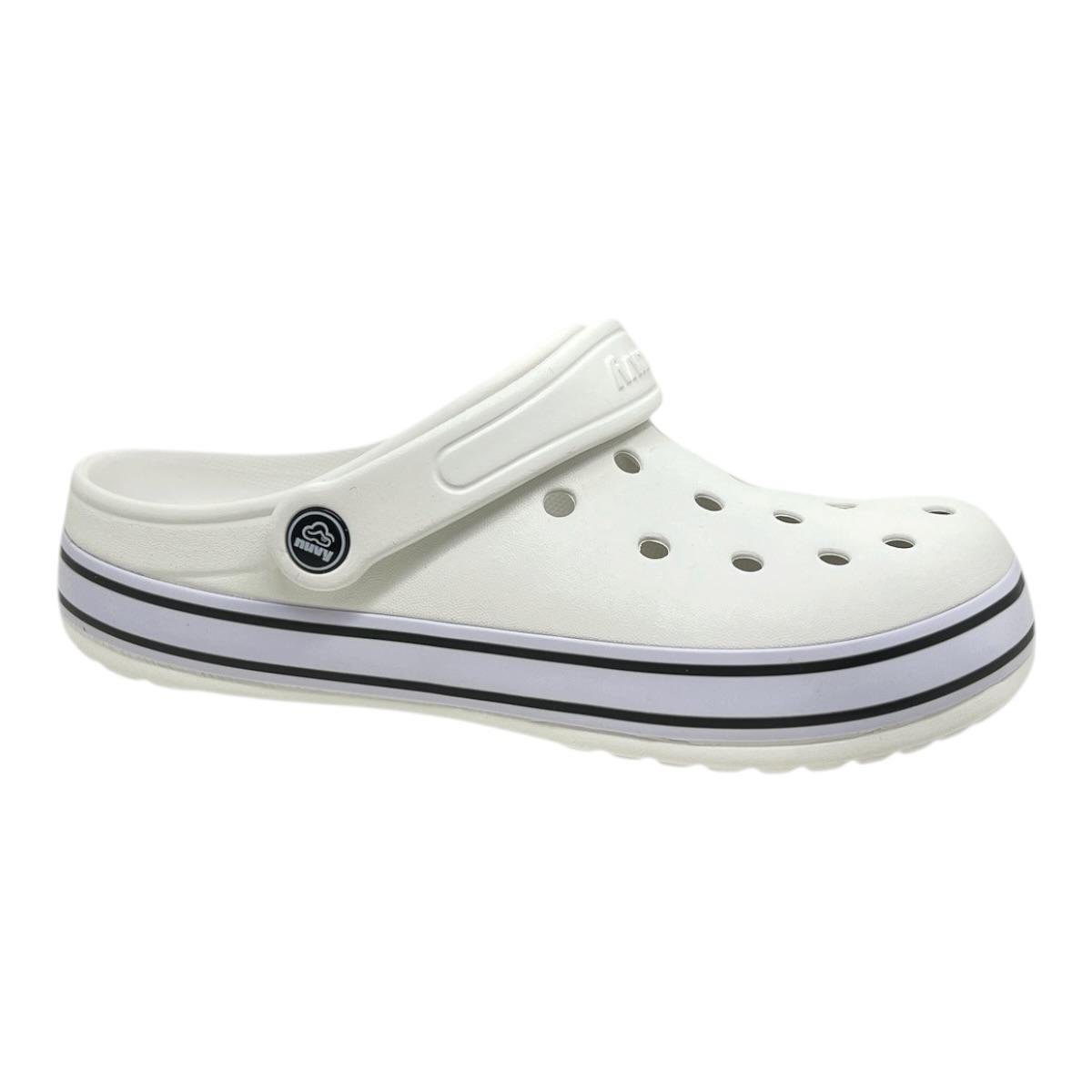 SANDALIA BABUCHE NUVY FEMININO BAND2 CASUAL 1500.NV0002/2F BRANCO Branco 2