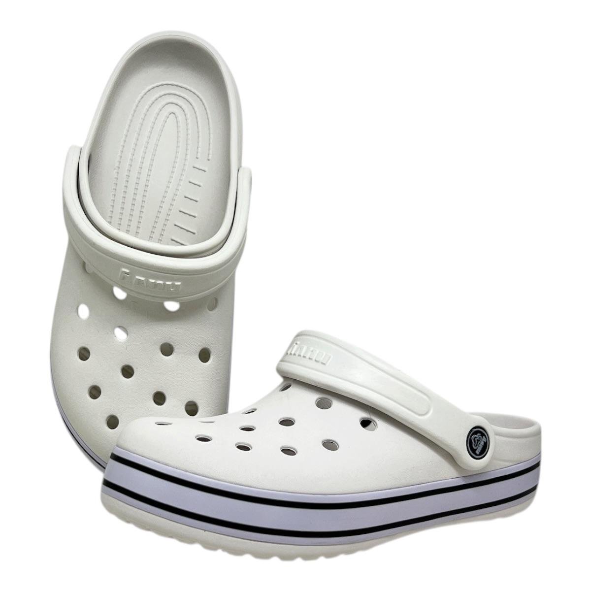 SANDALIA BABUCHE NUVY FEMININO BAND2 CASUAL 1500.NV0002/2F BRANCO Branco 3