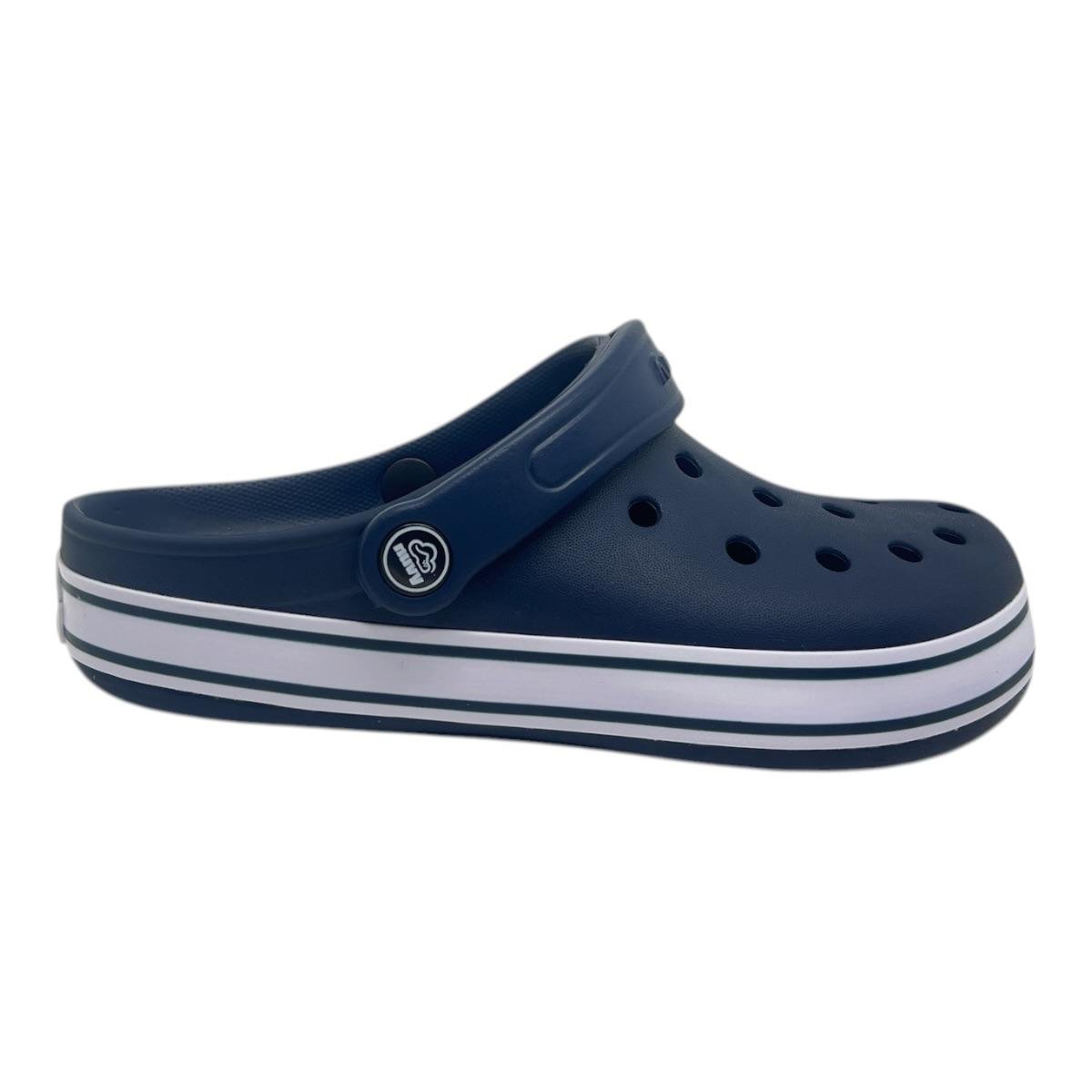 SANDALIA BABUCHE NUVY FEMININO BAND2 CASUAL 1500.NV0002/2F MARINHO