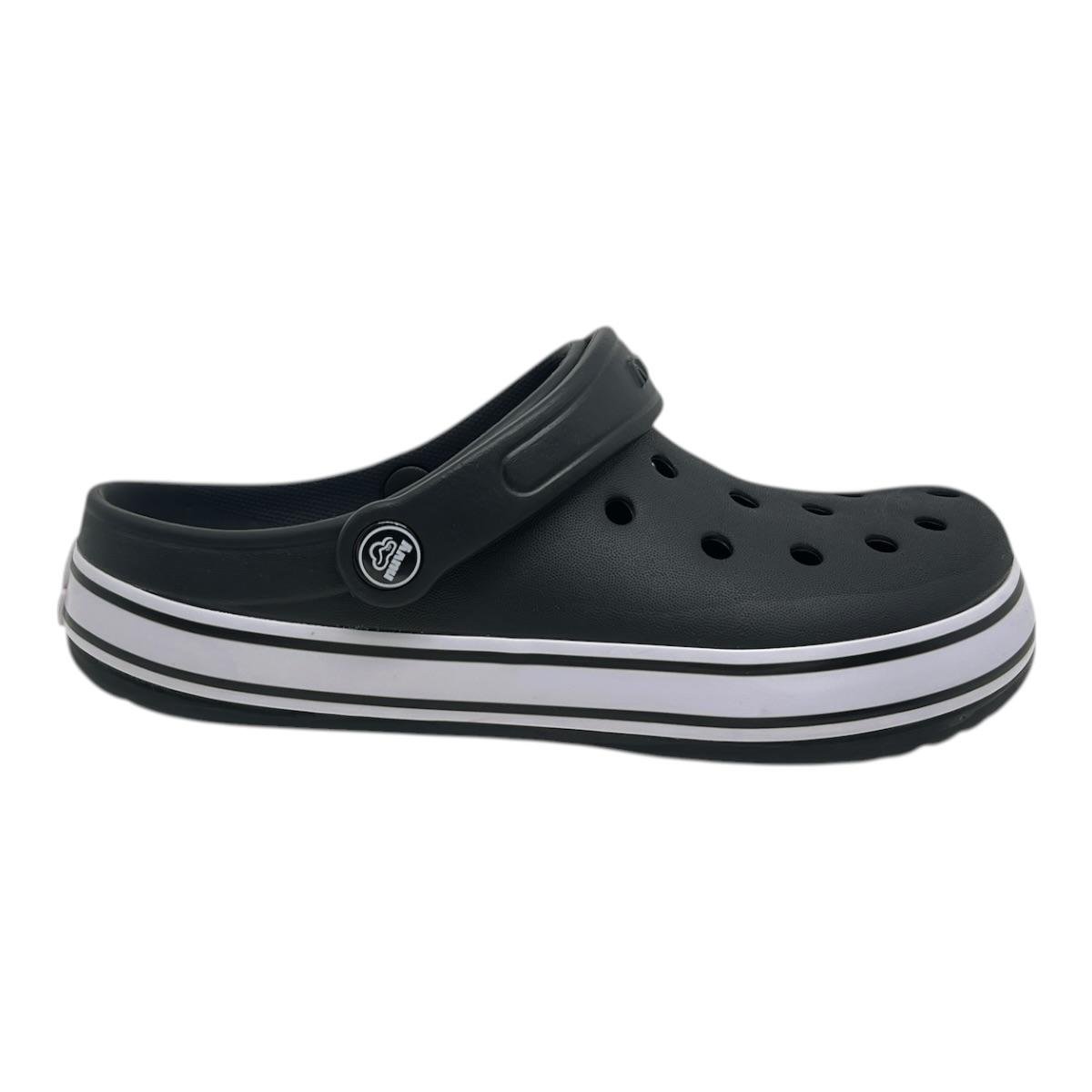 SANDALIA BABUCHE NUVY FEMININO BAND2 CASUAL 1500.NV0002/2F PRETO