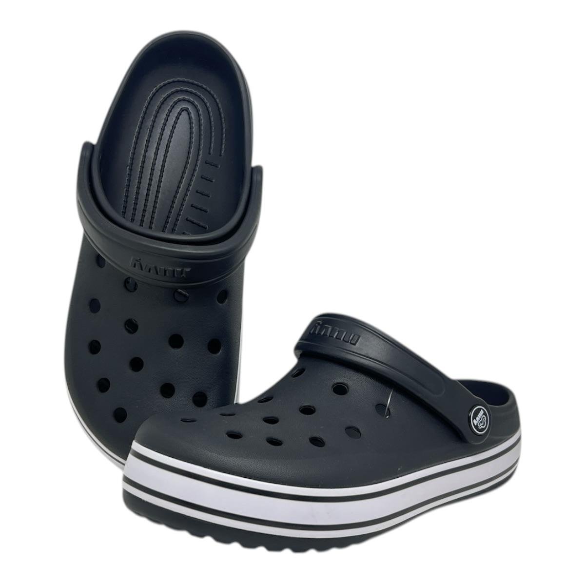 SANDALIA BABUCHE NUVY FEMININO BAND2 CASUAL 1500.NV0002/2F PRETO Preto 3
