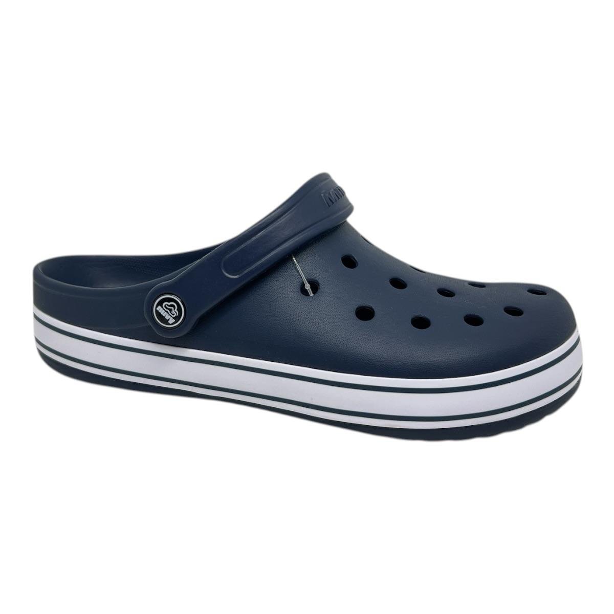 SANDALIA BABUCHE NUVY MASCULINO BAND2 CASUAL 1500.NV0002/2M MARINHO Azul Marinho 2