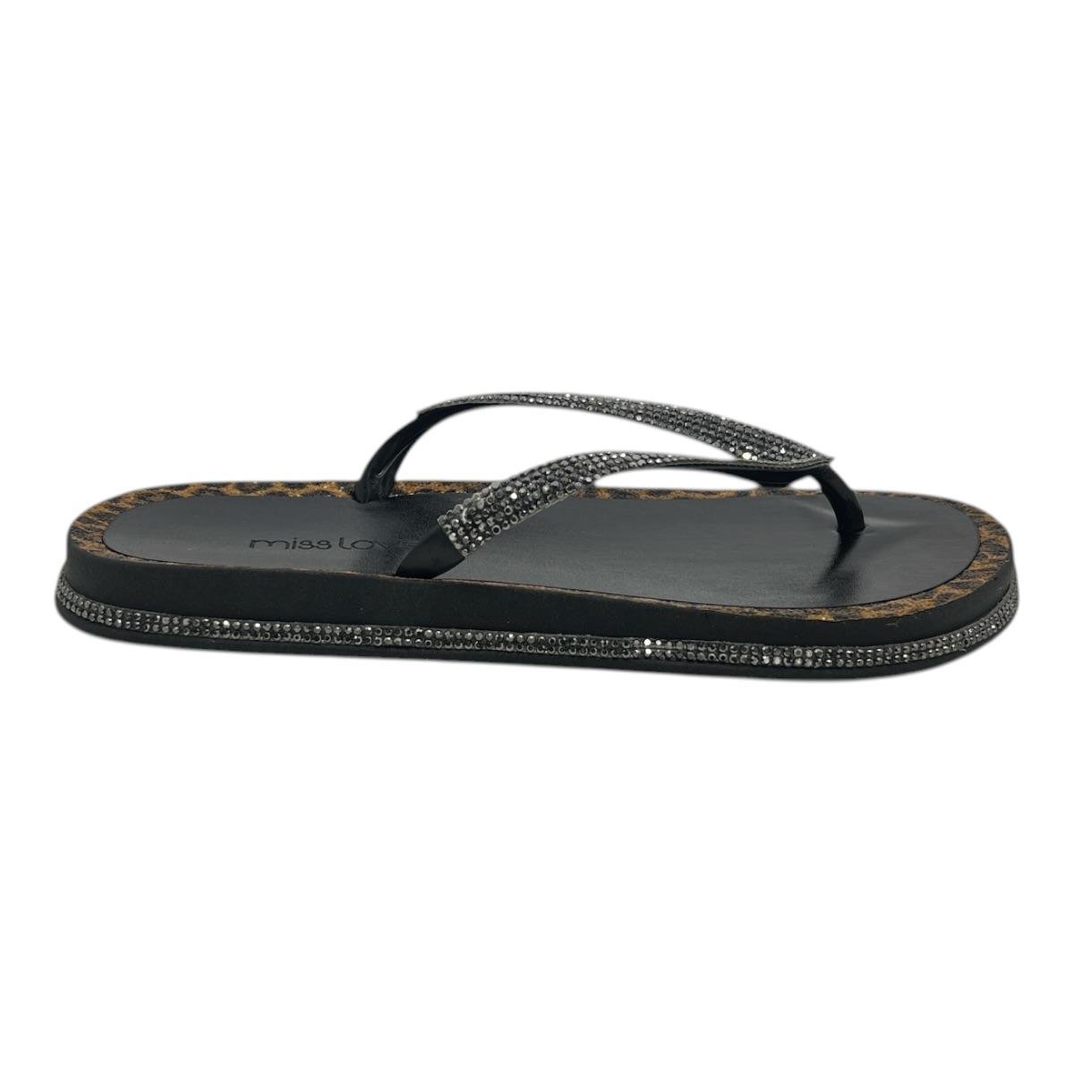 TAMANCO MISS LOVE FEMININO PLATAFORMA CASUAL PR-206 PRETO