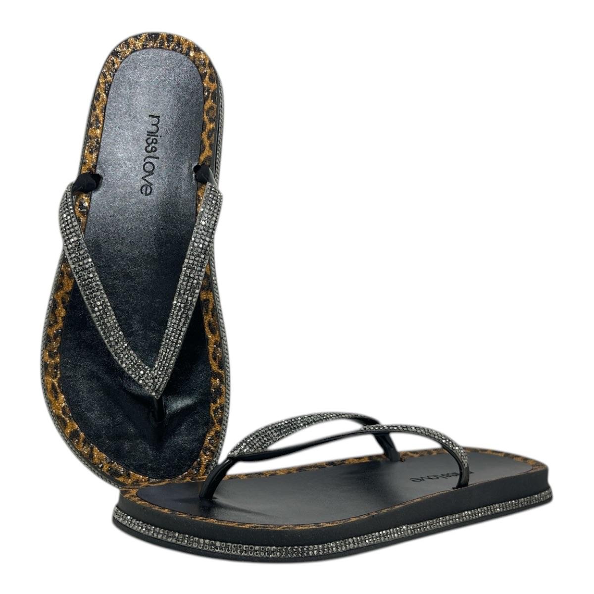 TAMANCO MISS LOVE FEMININO PLATAFORMA CASUAL PR-206 PRETO Preto 3