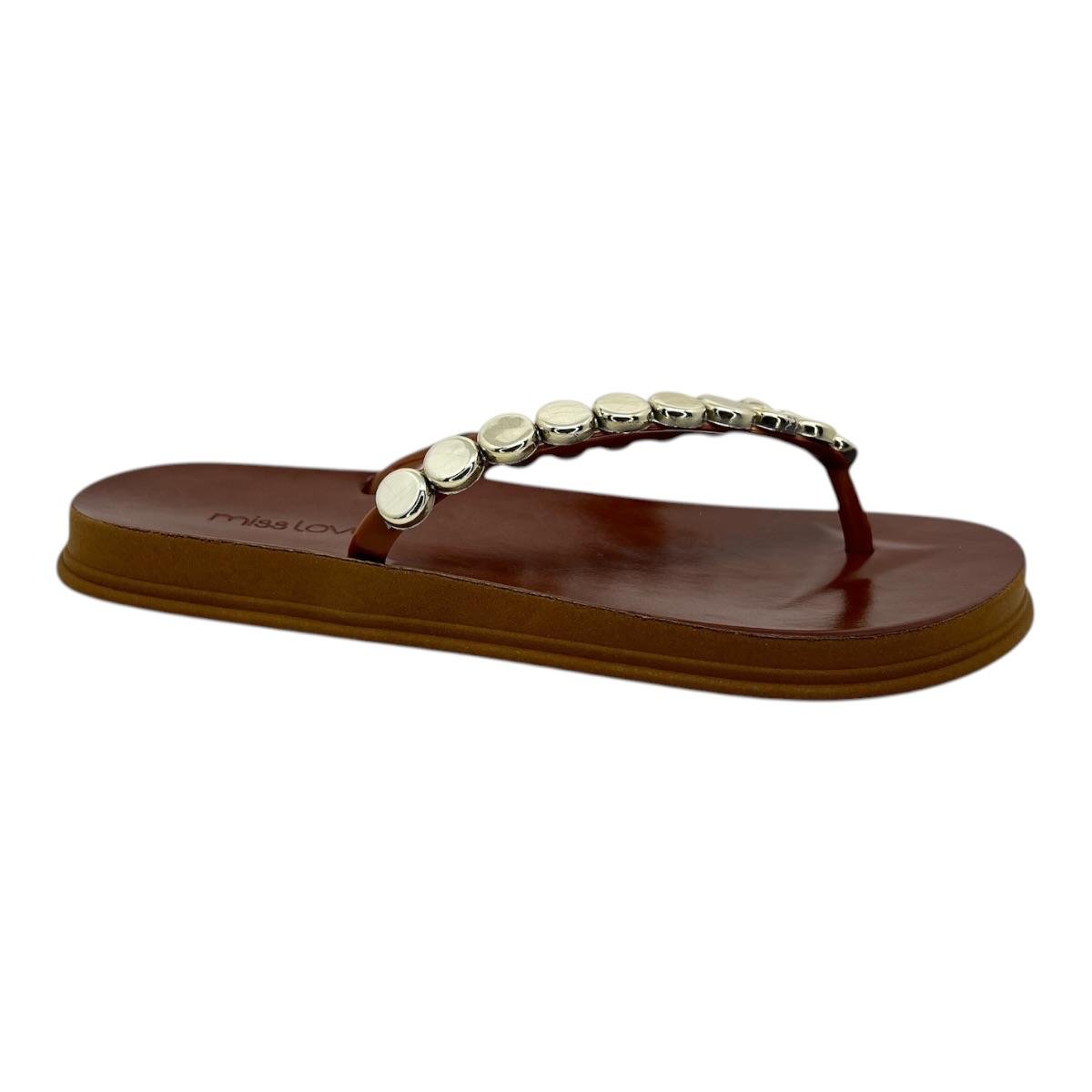 TAMANCO MISS LOVE FEMININO PLATAFORMA CASUAL PR-202 CARAMELO Marrom 2