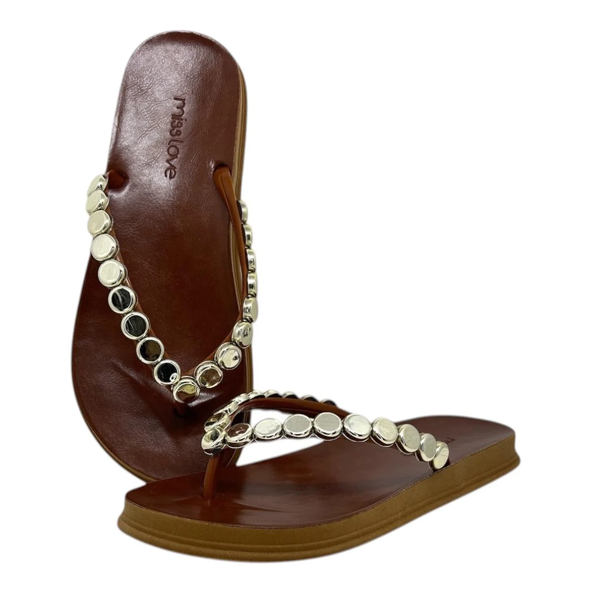 TAMANCO MISS LOVE FEMININO PLATAFORMA CASUAL PR-202 CARAMELO Marrom 3