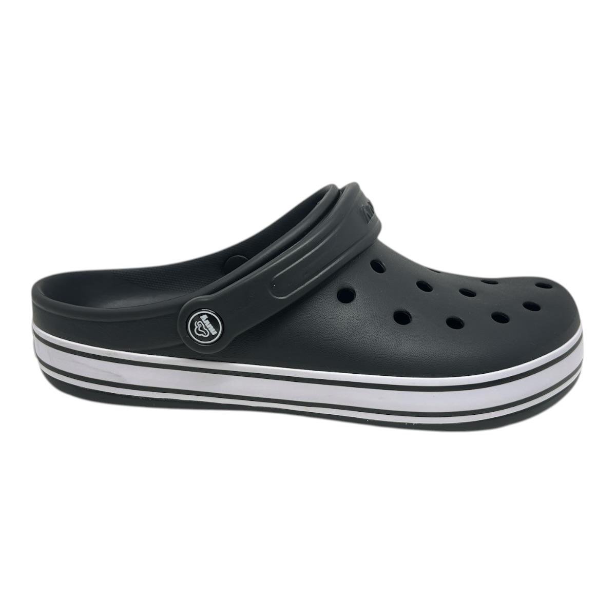 SANDALIA BABUCHE NUVY MASCULINO BAND2 CASUAL 1500.NV0002/2M PRETO